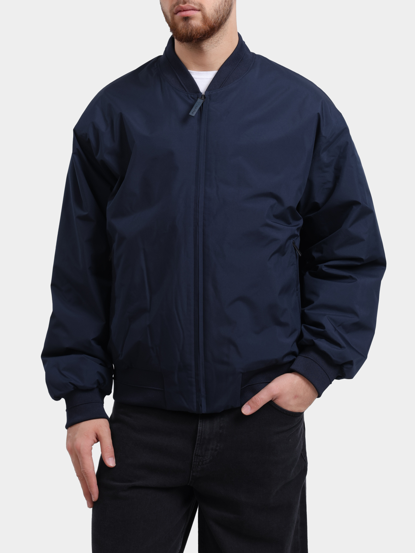 Бомбер Calvin Klein LV04LC513G CEF темно-синий мужской — купить в интернет-магазине Verdistore