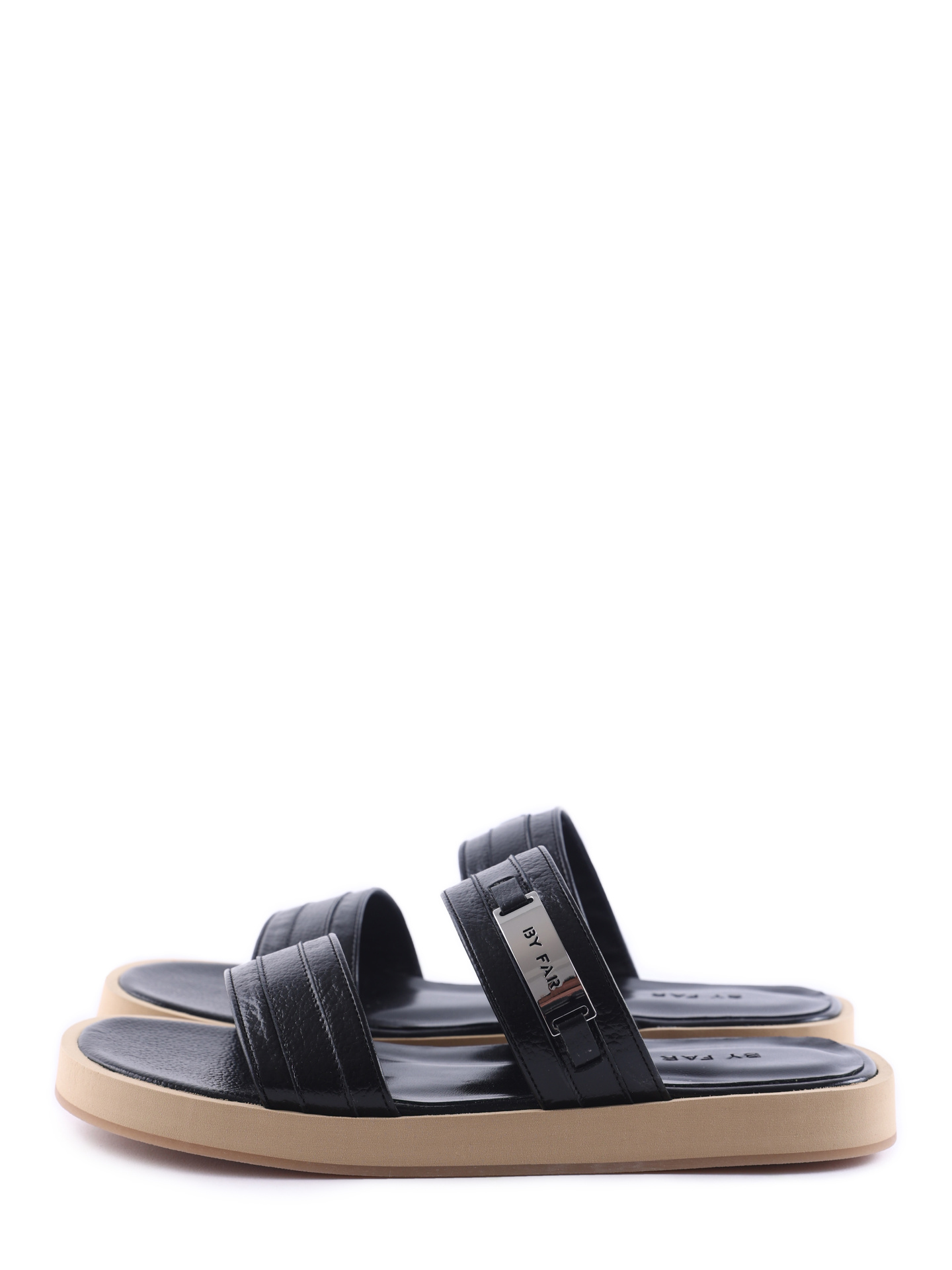 Сандалии By Far 22CRESBLGG BL кожаные женские — купить в интернет-магазине Verdistore