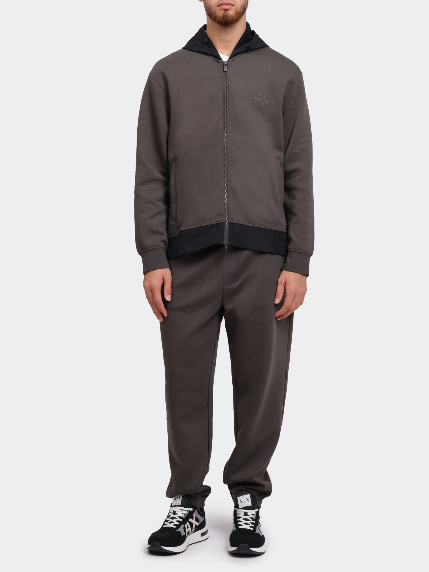 Джоггеры Armani Exchange XM000516 AF13047 M8051 хаки мужские — купить в интернет-магазине Verdistore