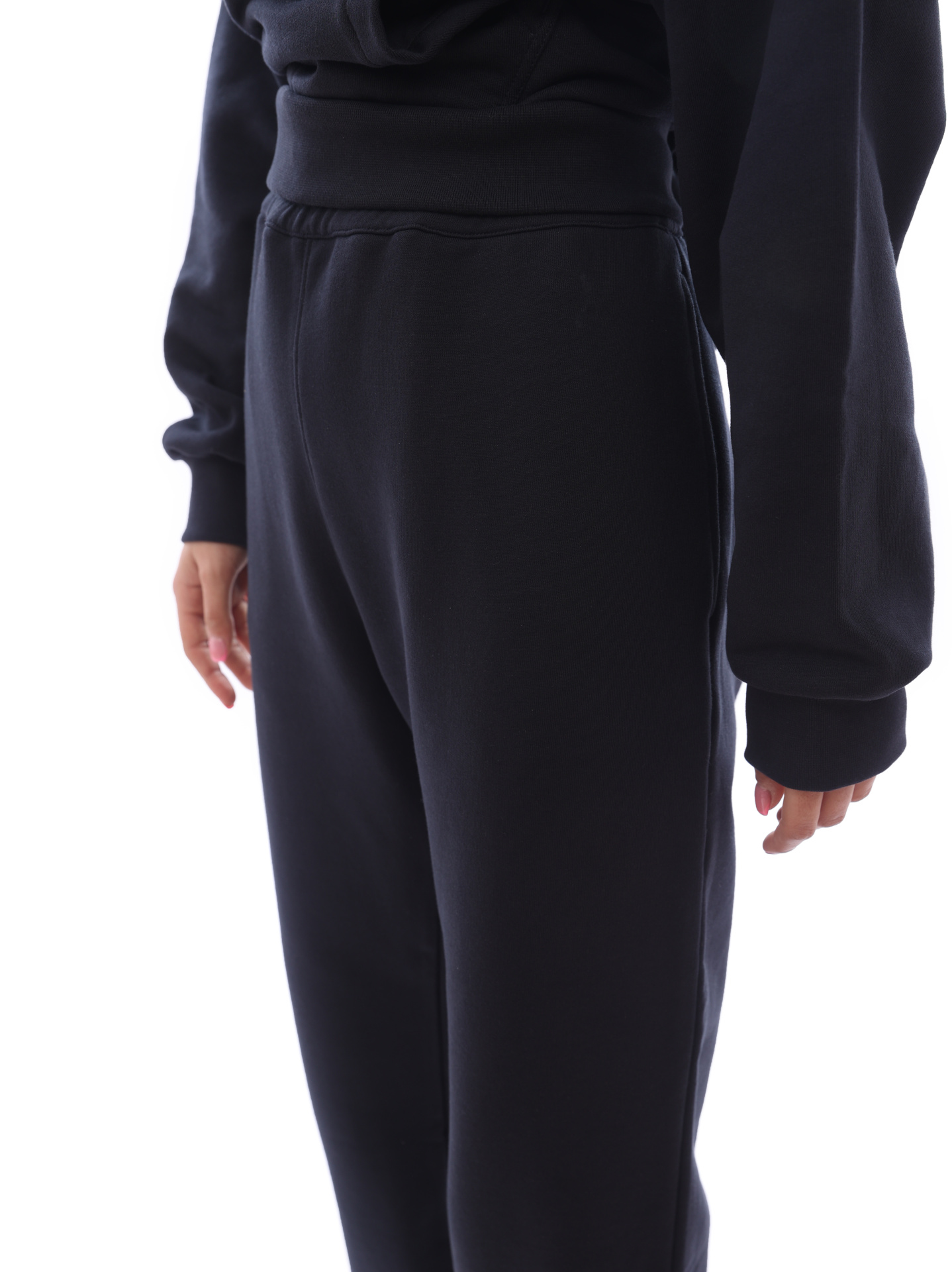 Брюки Alexander McQueen 658545-QZAD5 0415 синие женские — купить в интернет-магазине Verdistore
