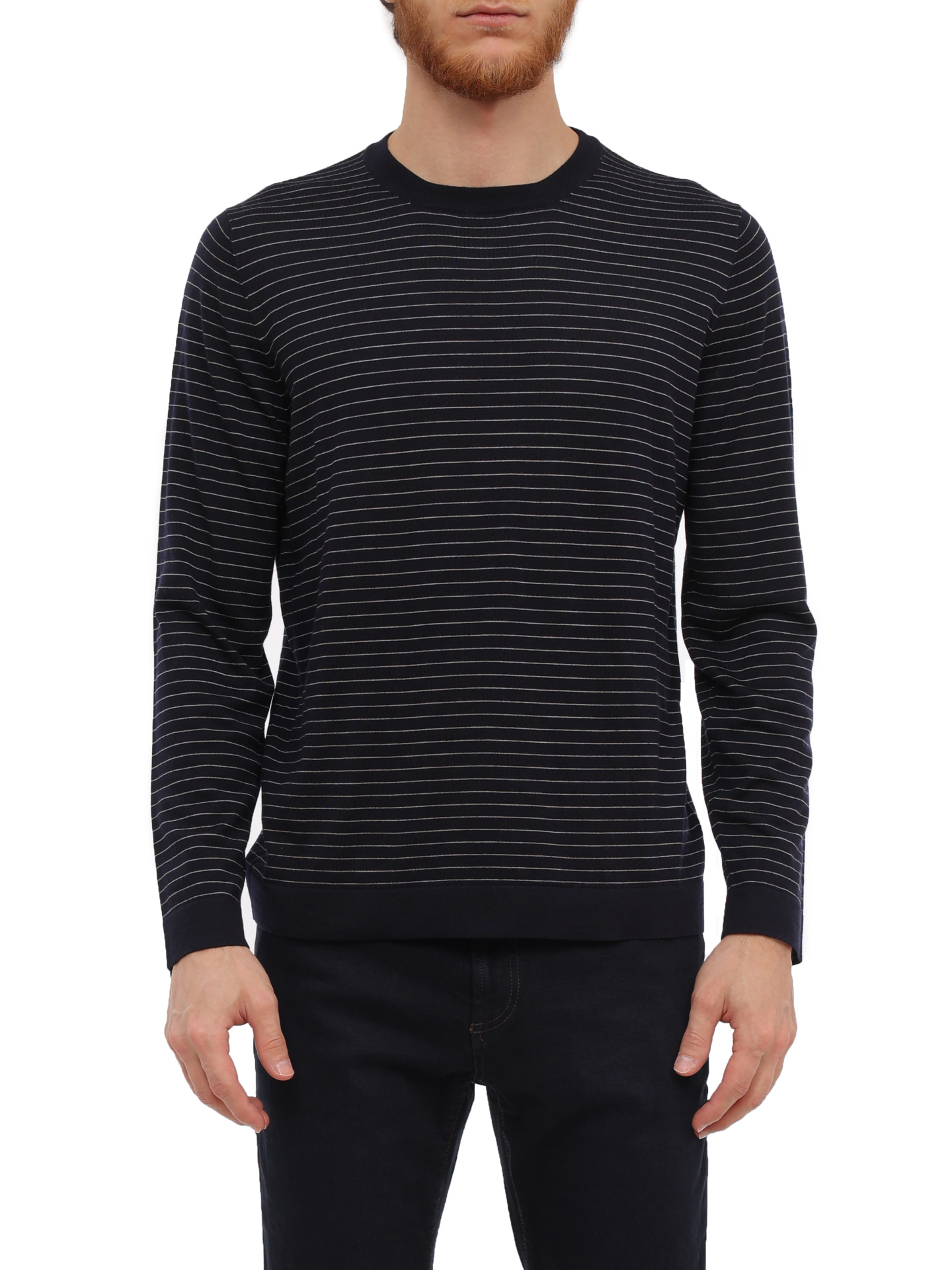 Свитер Brunello Cucinelli M2484800 полосатый мужской — купить в интернет-магазине Verdistore