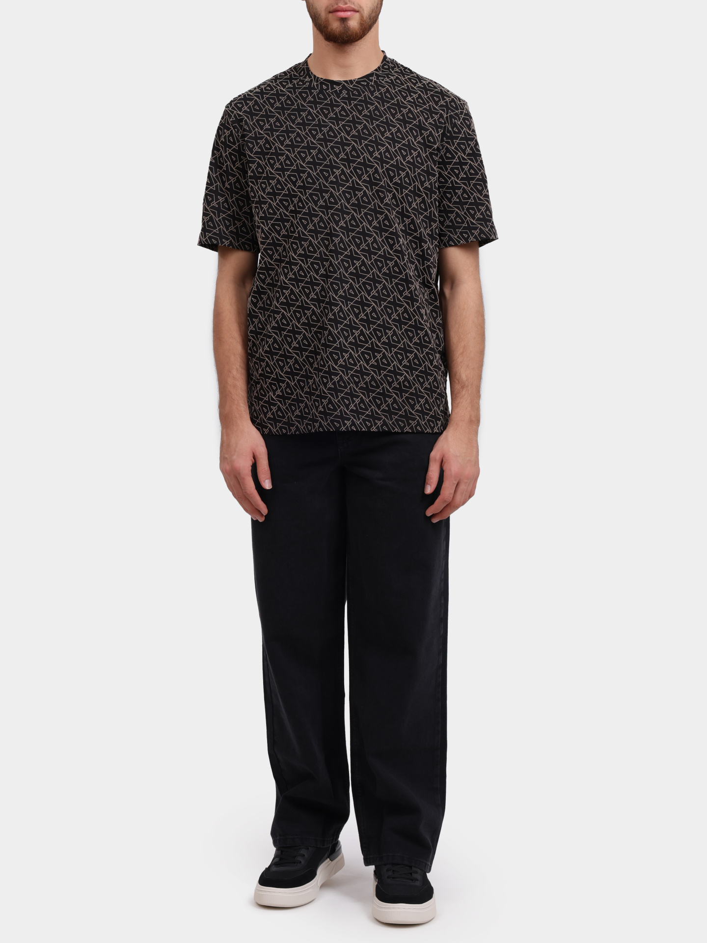 Футболка Armani Exchange XM001897 AF10356 FC196 хлопковая мужская — купить в интернет-магазине Verdistore