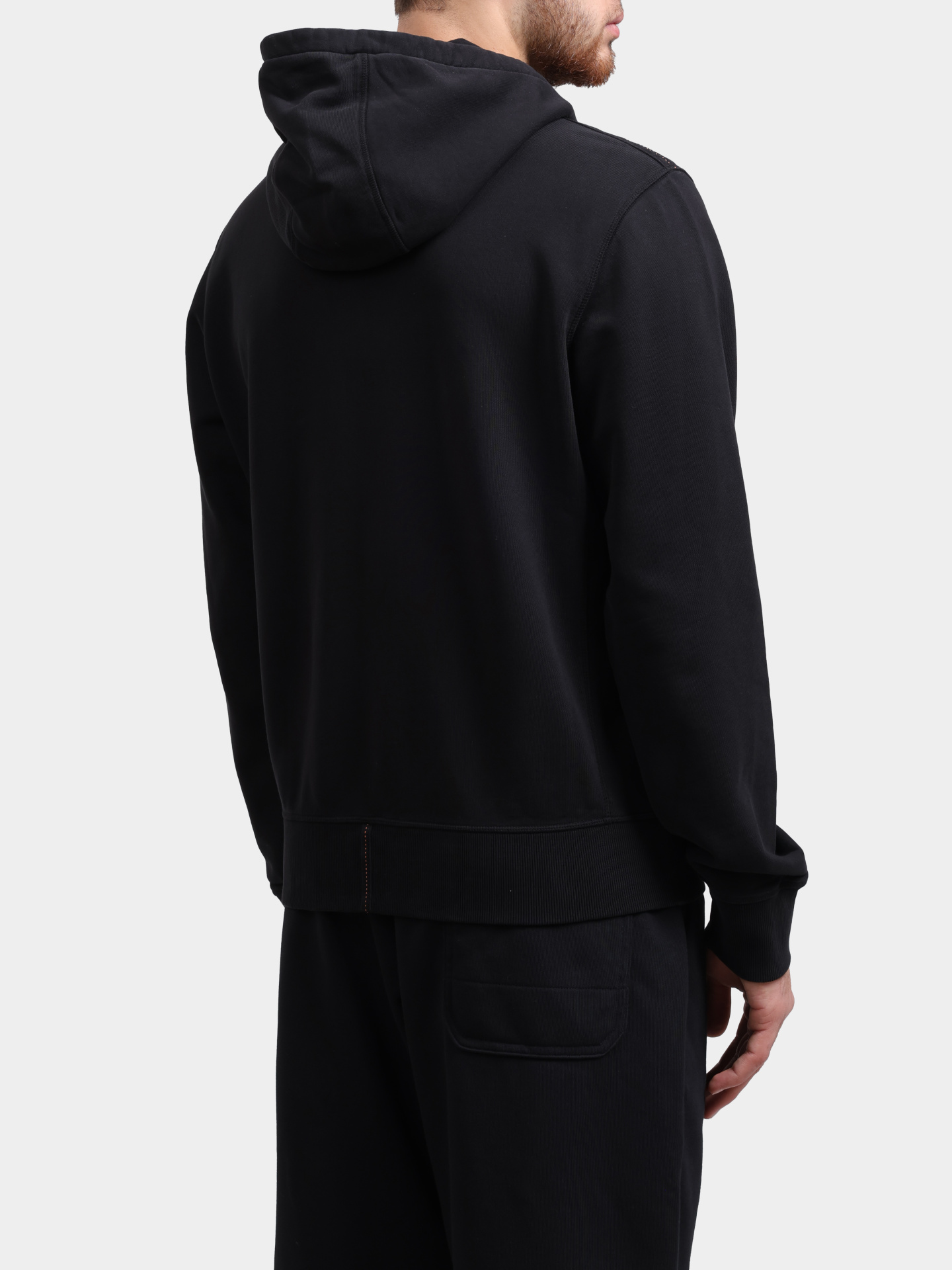 Толстовка Parajumpers CHARLIE EMBO мужская черная — купить в интернет-магазине Verdistore