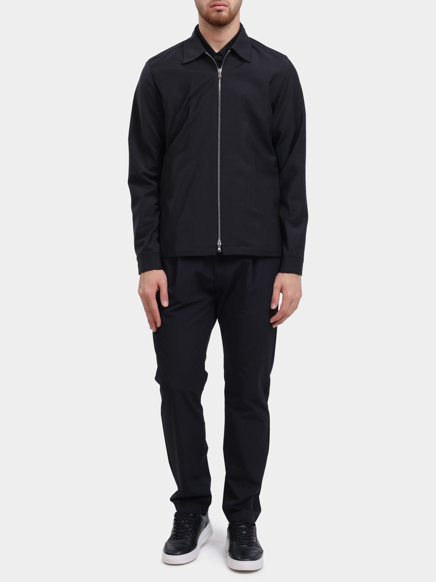 Рубашка-овер NIKY 8425006 007 черная мужская — купить в интернет-магазине Verdistore