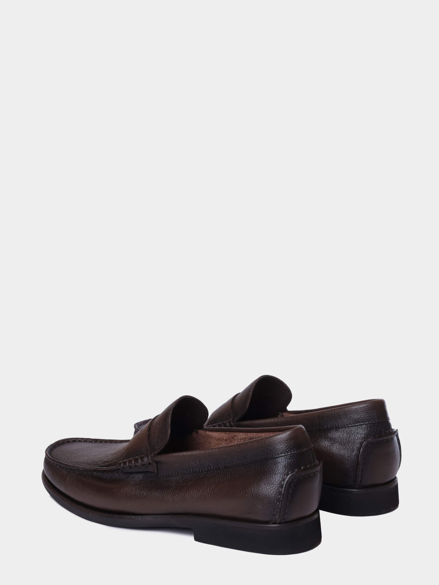 Лоферы Santoni MCPG02681LI1SSDST50 кожаные мужские — купить в интернет-магазине Verdistore