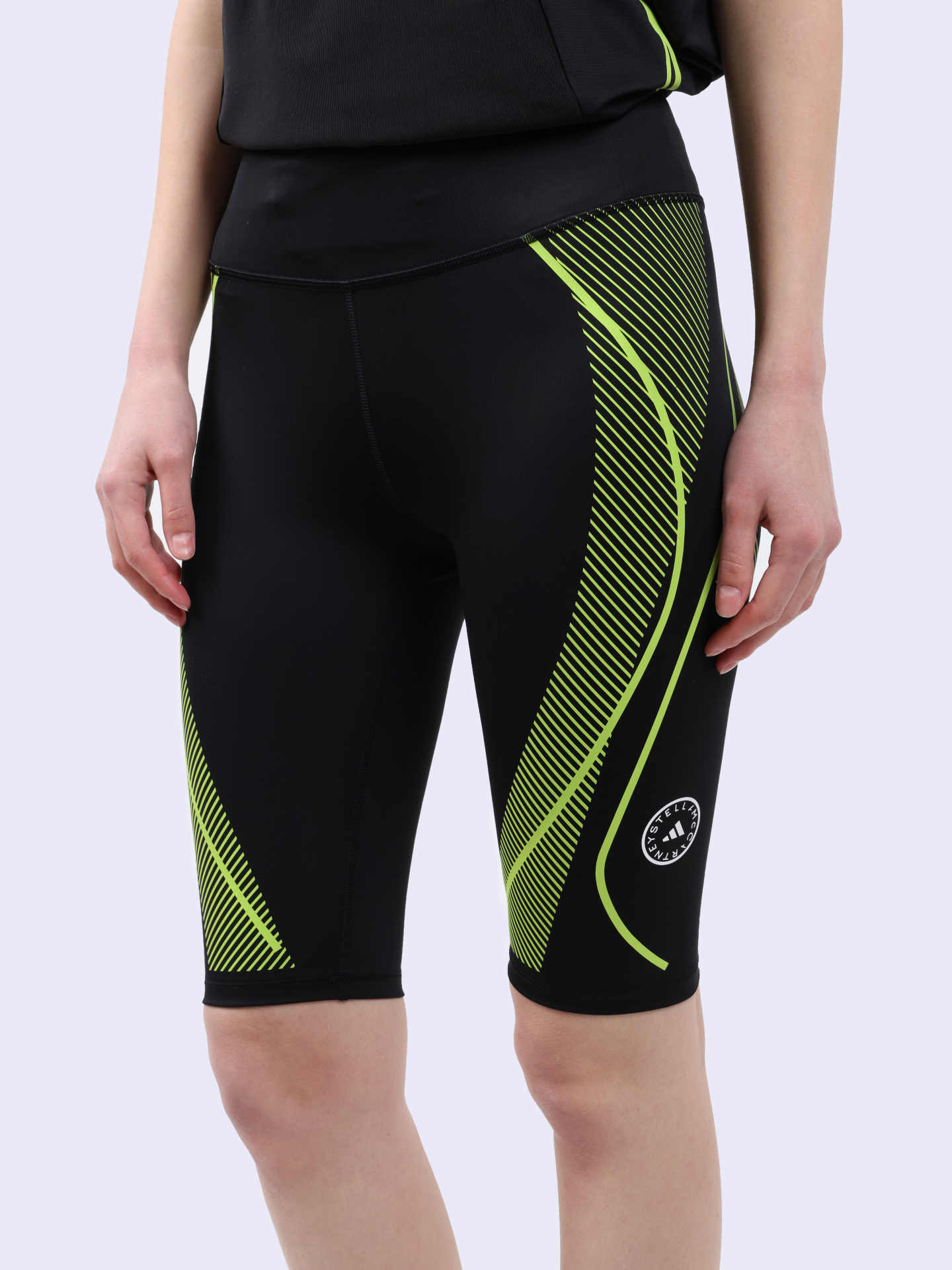 Велосипедки Adidas by Stella McCartney IZ0175 черные женские — купить в интернет-магазине Verdistore
