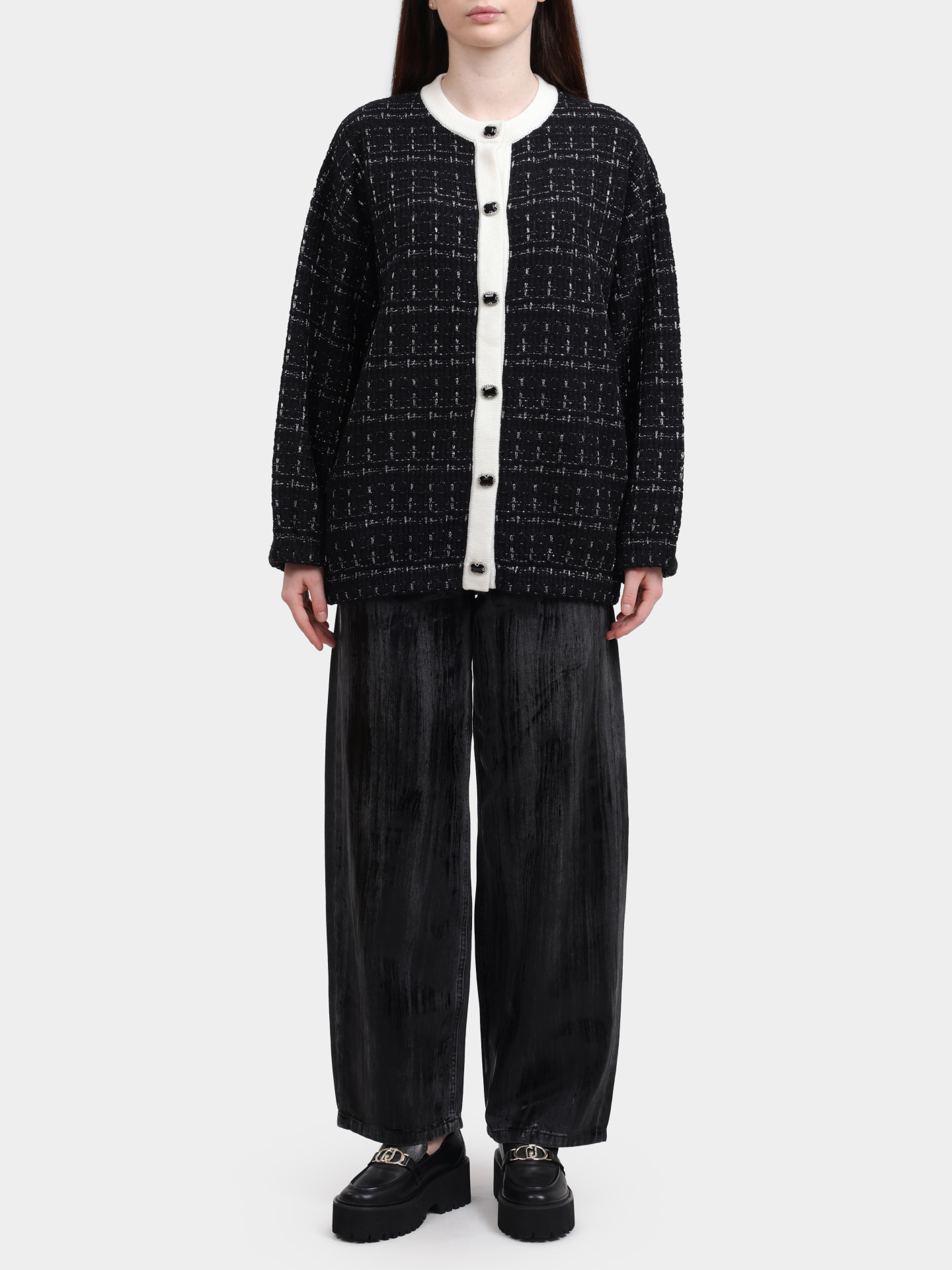 Джинсы Liu-Jo MF5358 D0299 87476 черные женские — купить в интернет-магазине Verdistore