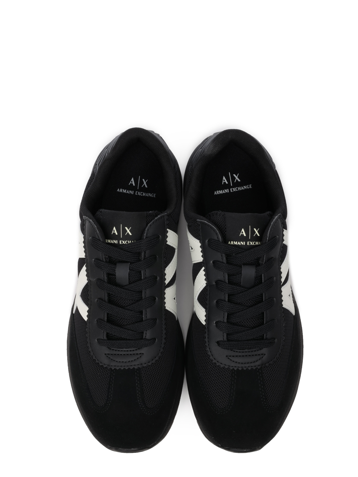 Кроссовки Armani Exchange XUX071 XV527 M217 мужские комбинированные с логотипом — купить в интернет-магазине Verdistore