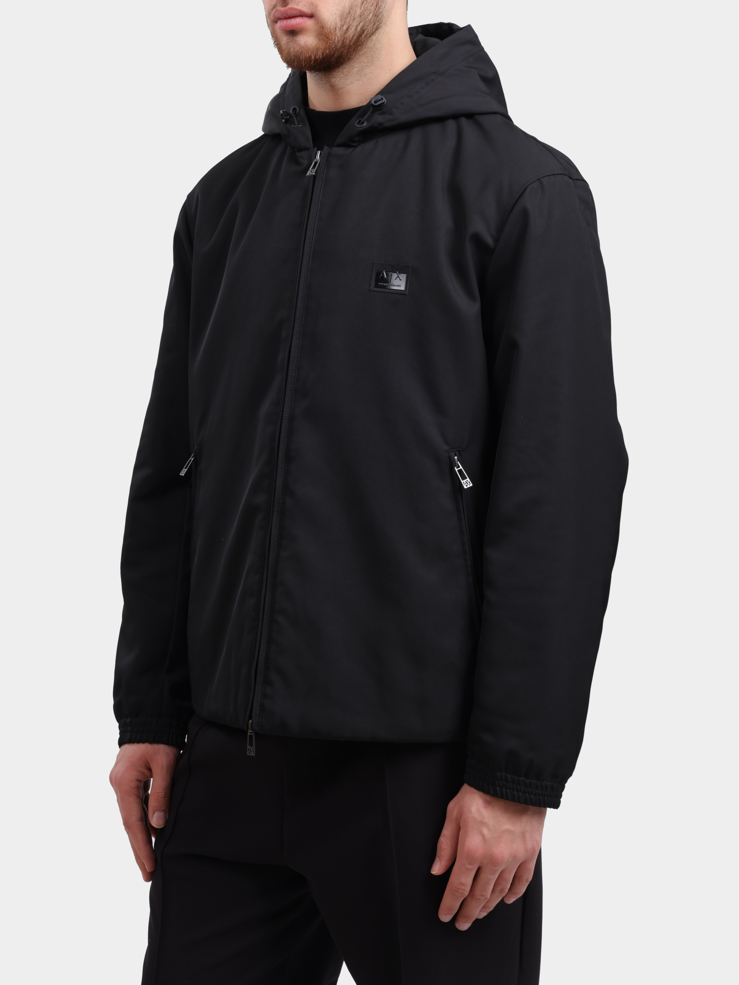 Куртка Armani Exchange XM001102 AF16672 черная мужская  — купить в интернет-магазине Verdistore