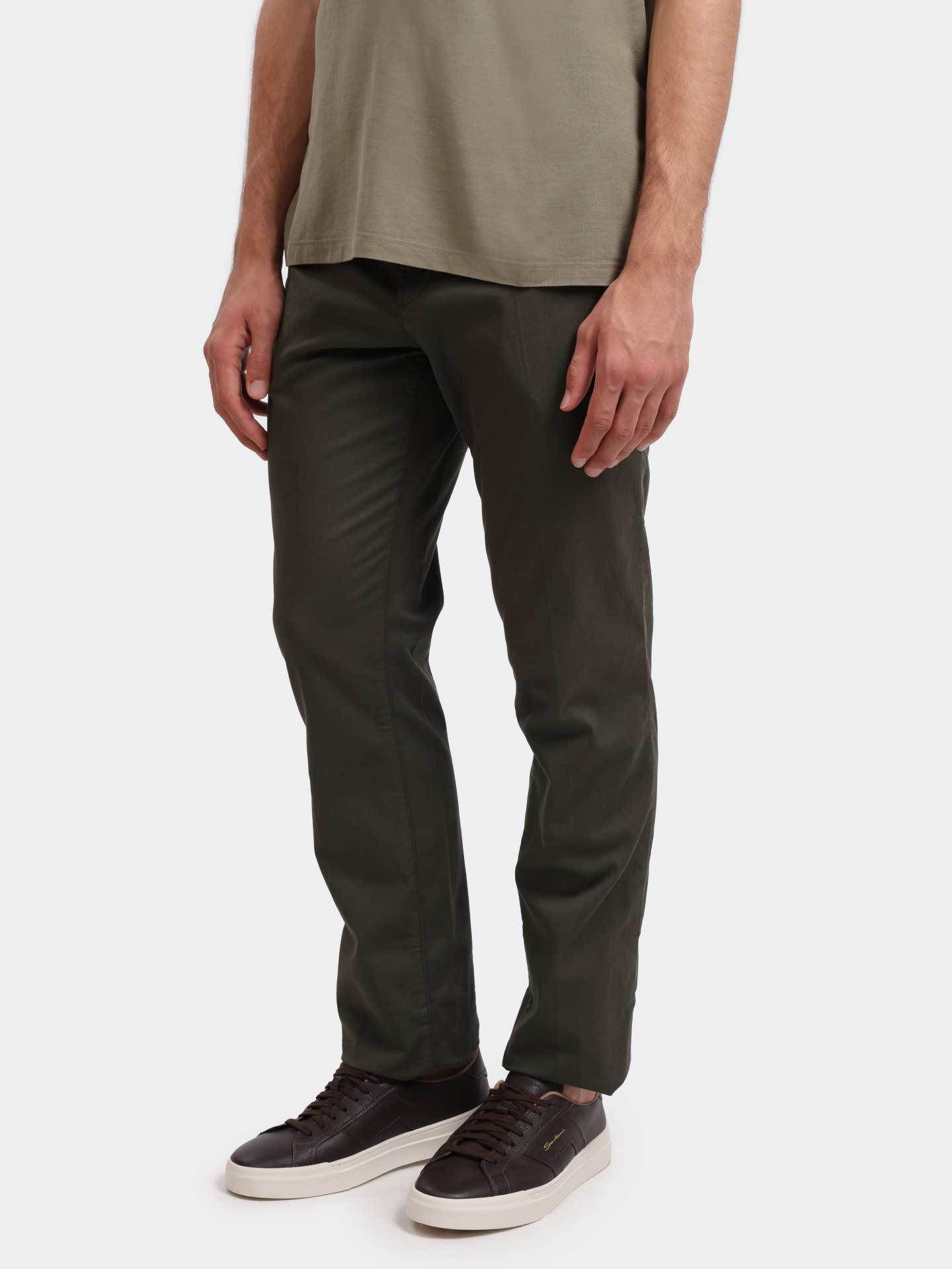 Брюки Richard J.Brown Singapore R T32 348 хаки мужские — купить в интернет-магазине Verdistore