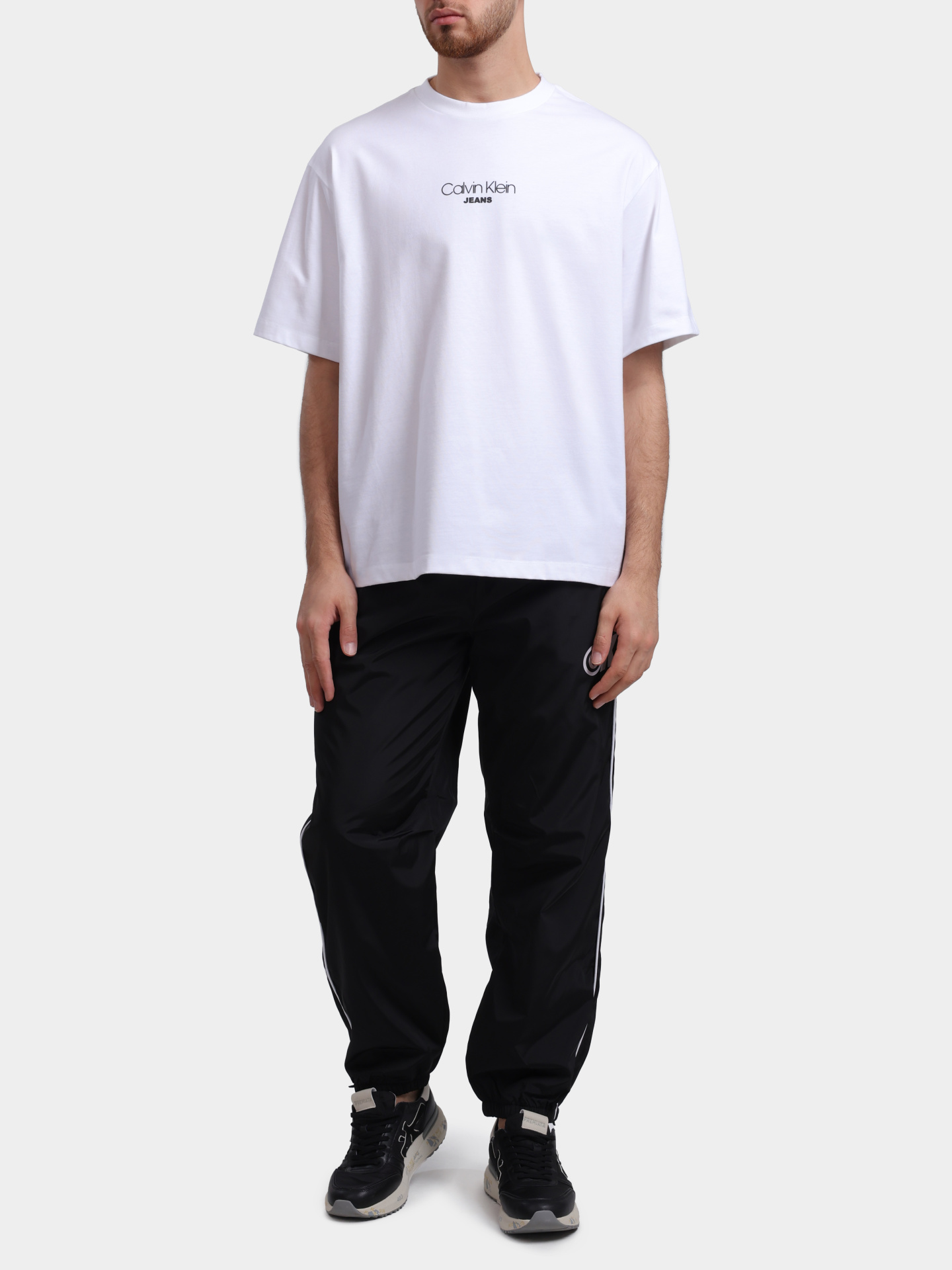 Футболка Calvin Klein Jeans LV04RC851G YAA хлопковая мужская — купить в интернет-магазине Verdistore