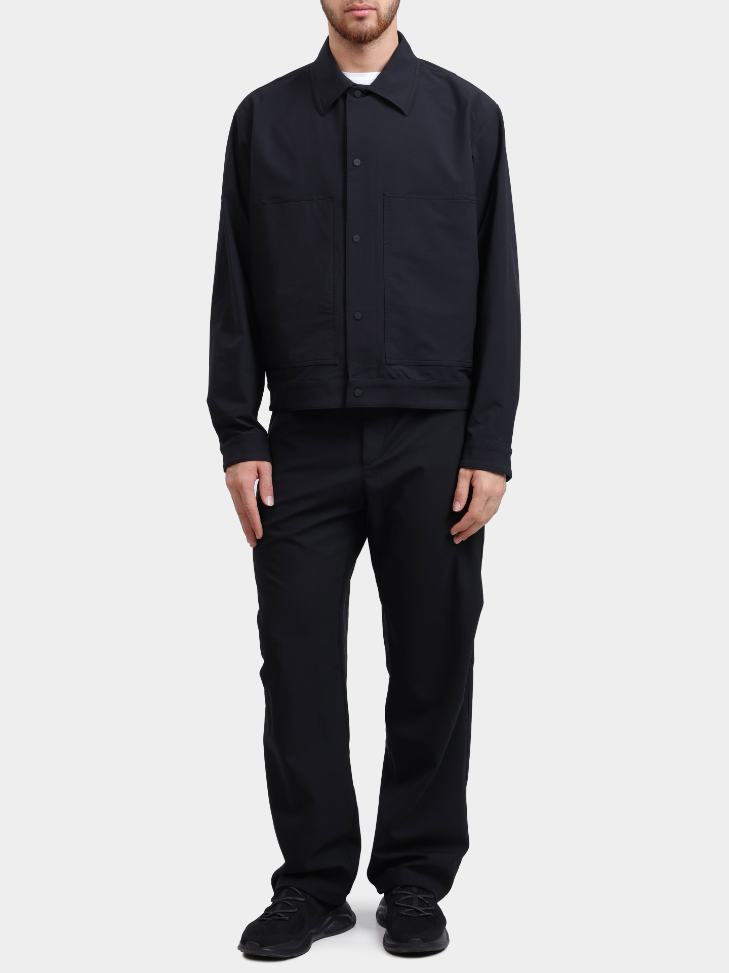 Брюки Herno Laminar PT00059UL 12847 9300 черные мужские — купить в интернет-магазине Verdistore