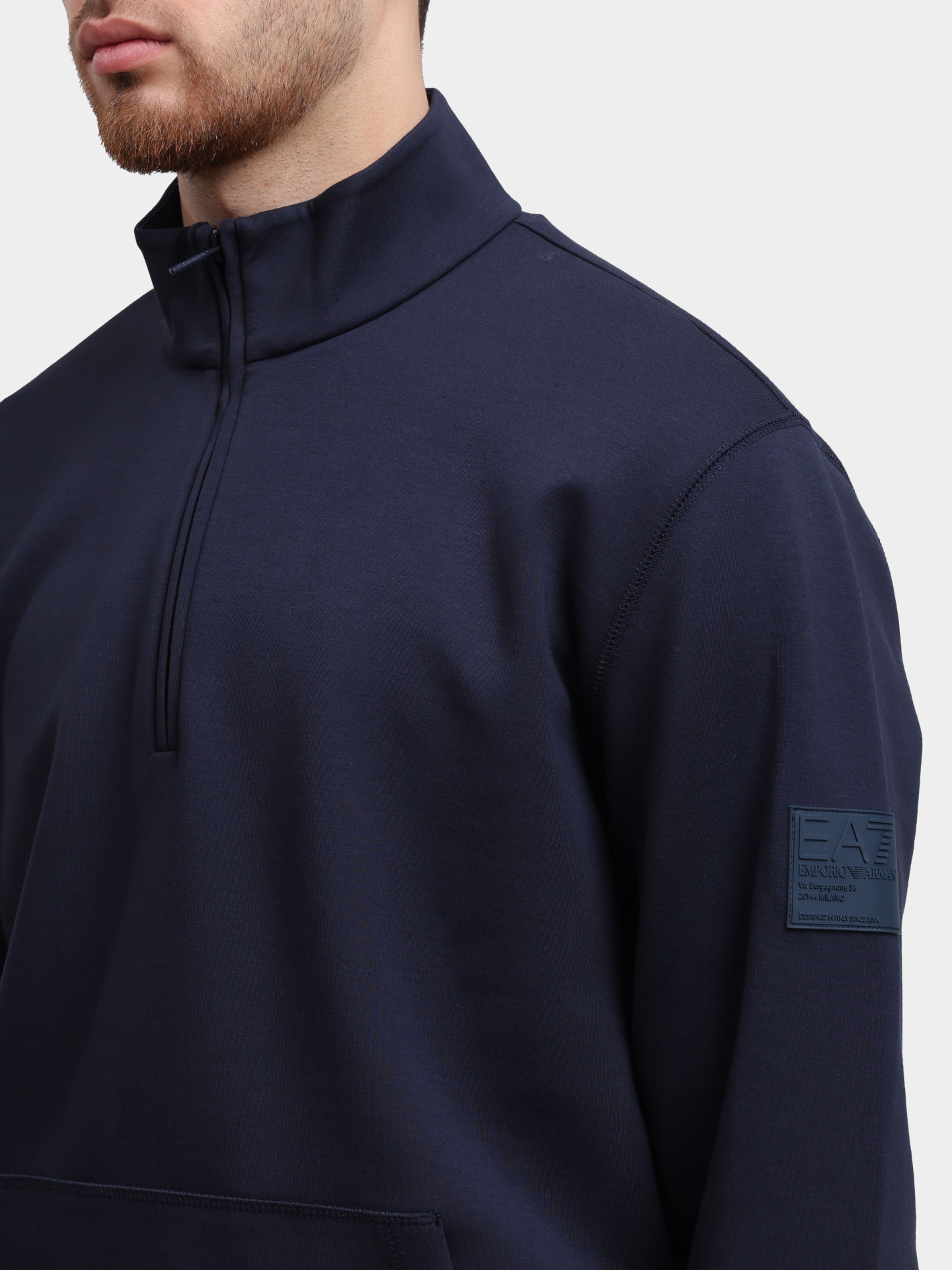 Свитшот EA7 7X000130 AF13790 UB102 темно-синий мужской — купить в интернет-магазине Verdistore