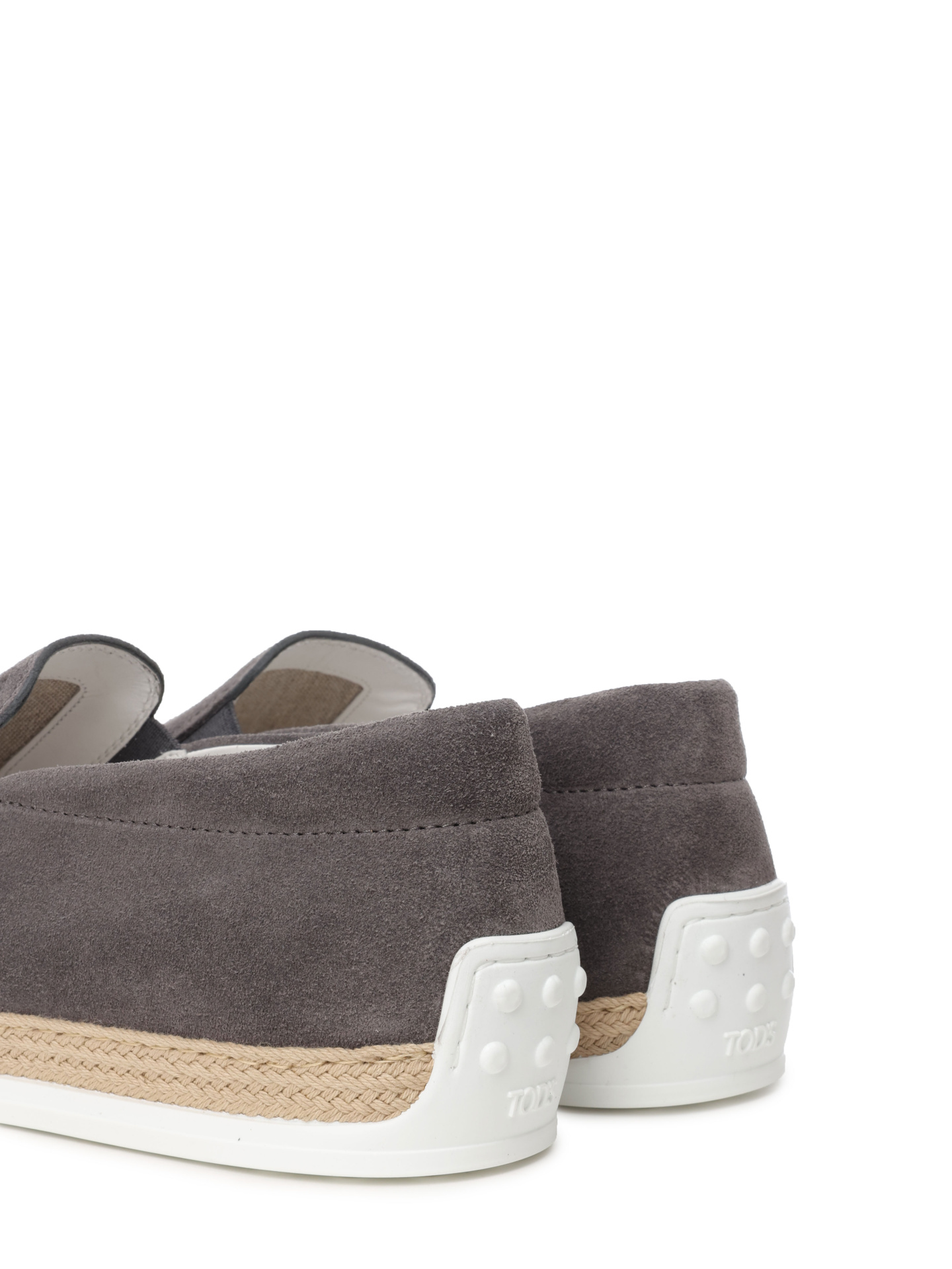 Слипоны замшевые коричневые на комбинированной подошве — купить в интернет-магазине Verdistore