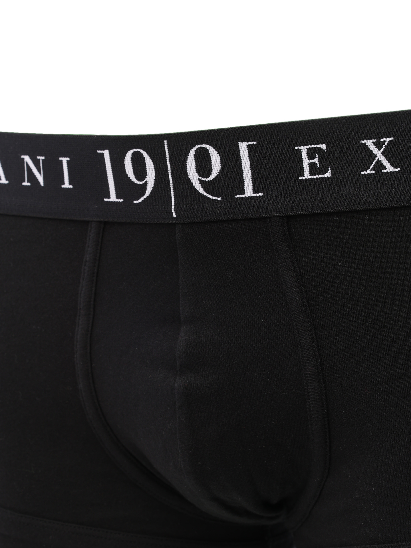 Трусы Armani Exchange 957015 1A504 66520 черные мужские с контрастными вставками — купить в интернет-магазине Verdistore