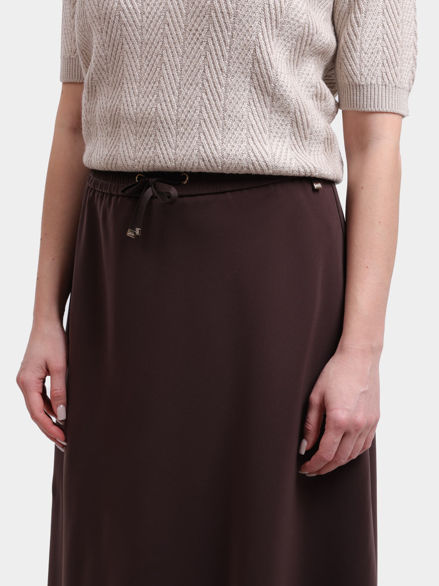 Юбка GN000093D 12755 8800 темно-коричневая женская — купить в интернет-магазине Verdistore