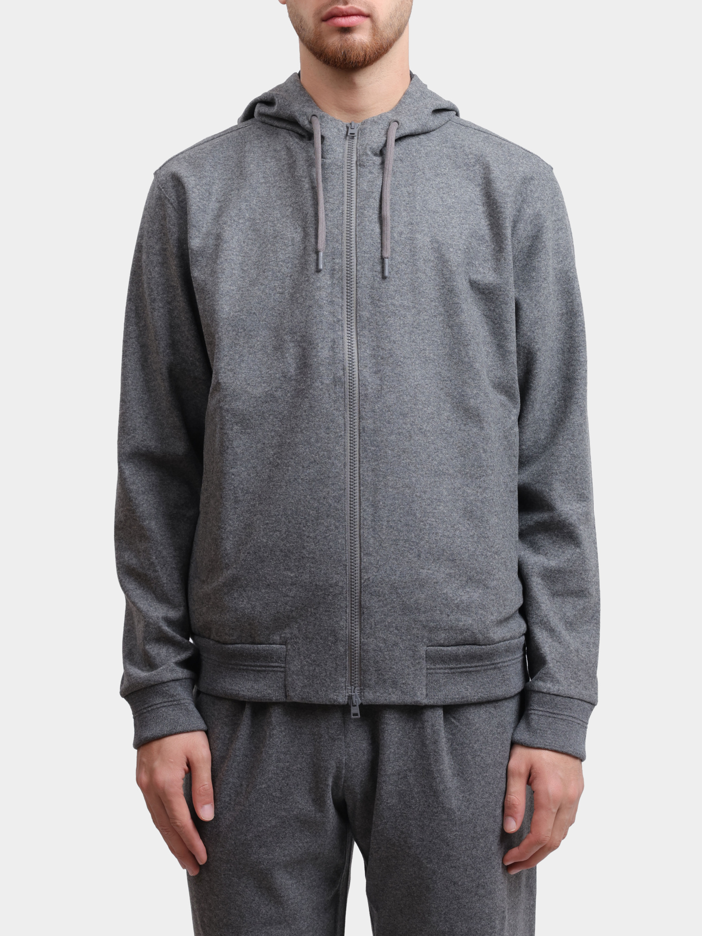 Мастерка Herno JC000071U 56034 9487 светло-серая мужская — купить в интернет-магазине Verdistore