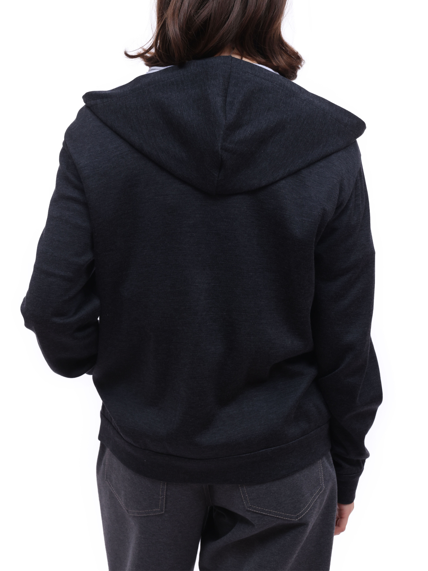 Толстовка Brunello Cucinelli MD828SB806 C8398 темно-серая женская — купить в интернет-магазине Verdistore