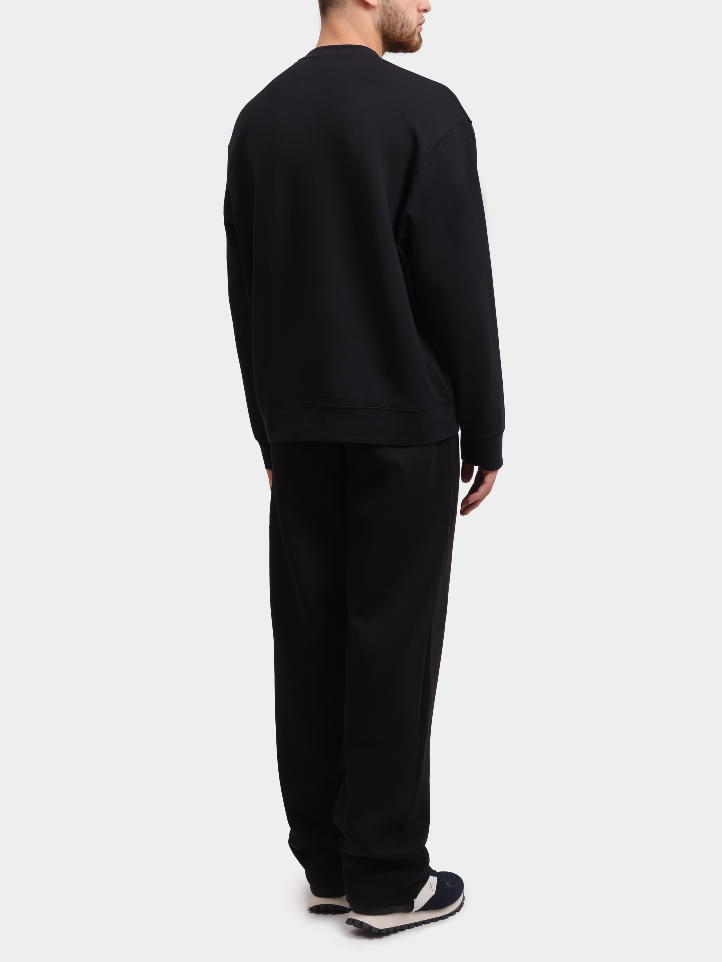 Свитшот Armani Exchange XM000491 AF13047 UC001 черный мужской — купить в интернет-магазине Verdistore