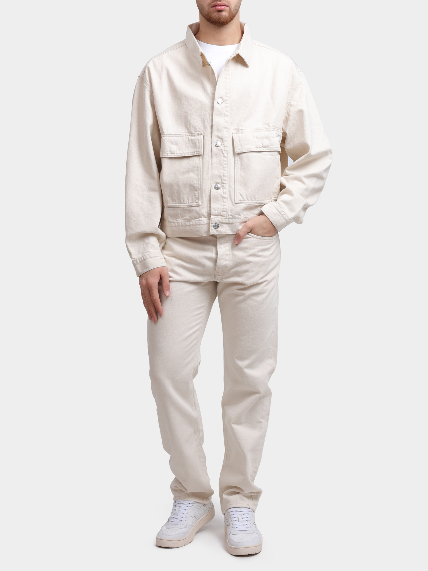 Куртка Calvin Klein Jeans J30J327212 1AA джинсовая мужская — купить в интернет-магазине Verdistore