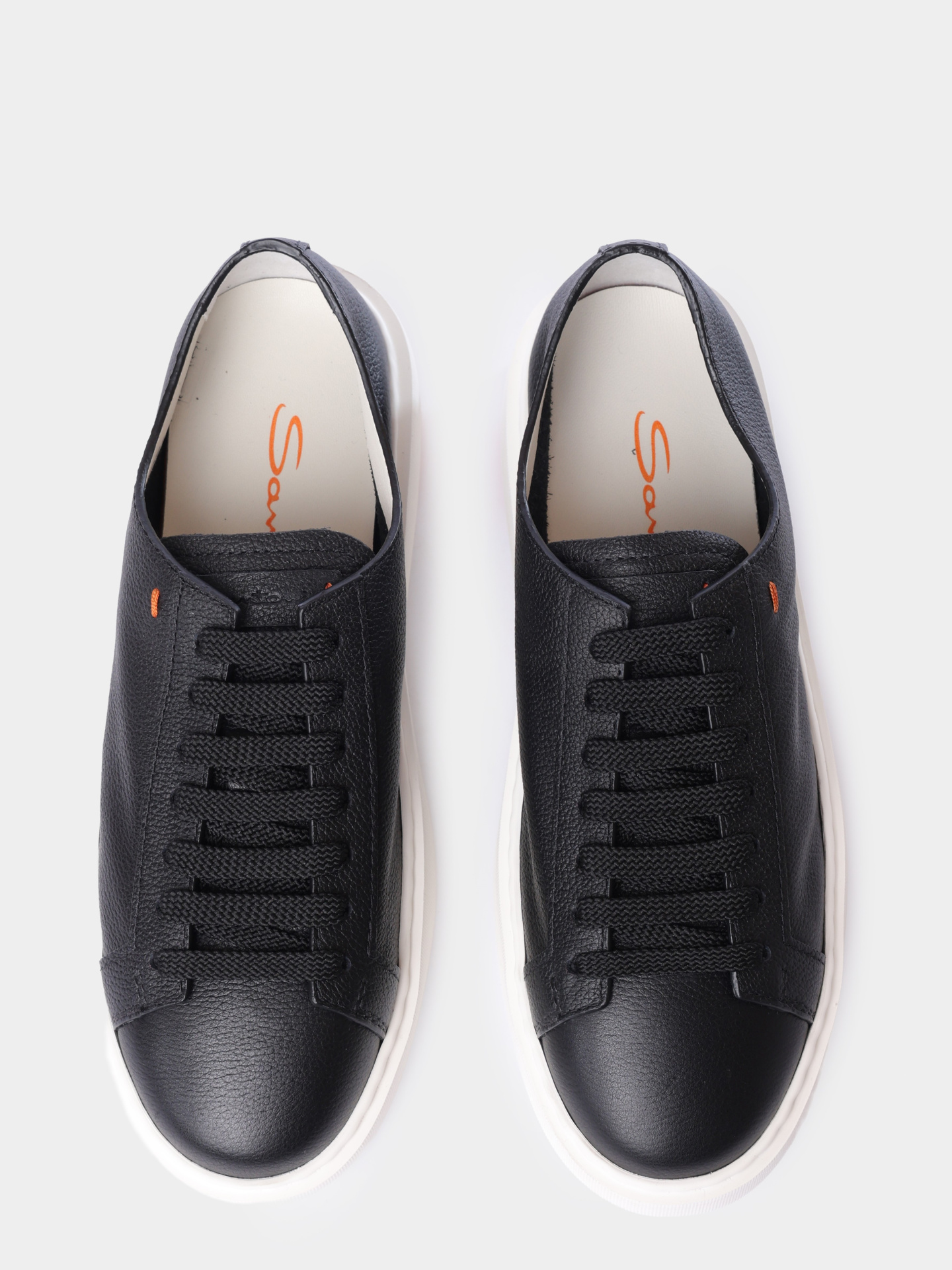 Кеды Santoni WBCG61322BARCDYIN01 кожаные женские — купить в интернет-магазине Verdistore