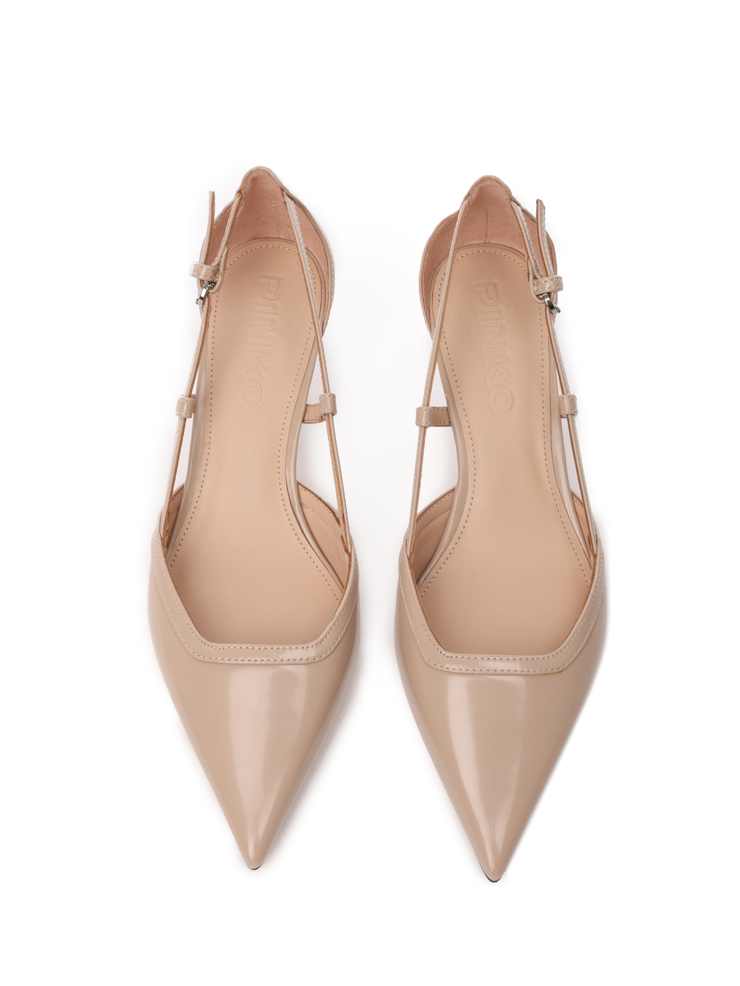 Туфли из матовой синтетической кожи — купить в интернет-магазине Verdistore