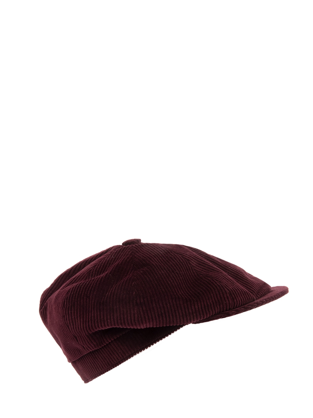Кепка Brunello Cucinelli ME2339945 C3770 бордовая мужская из вельвета — купить в интернет-магазине Verdistore