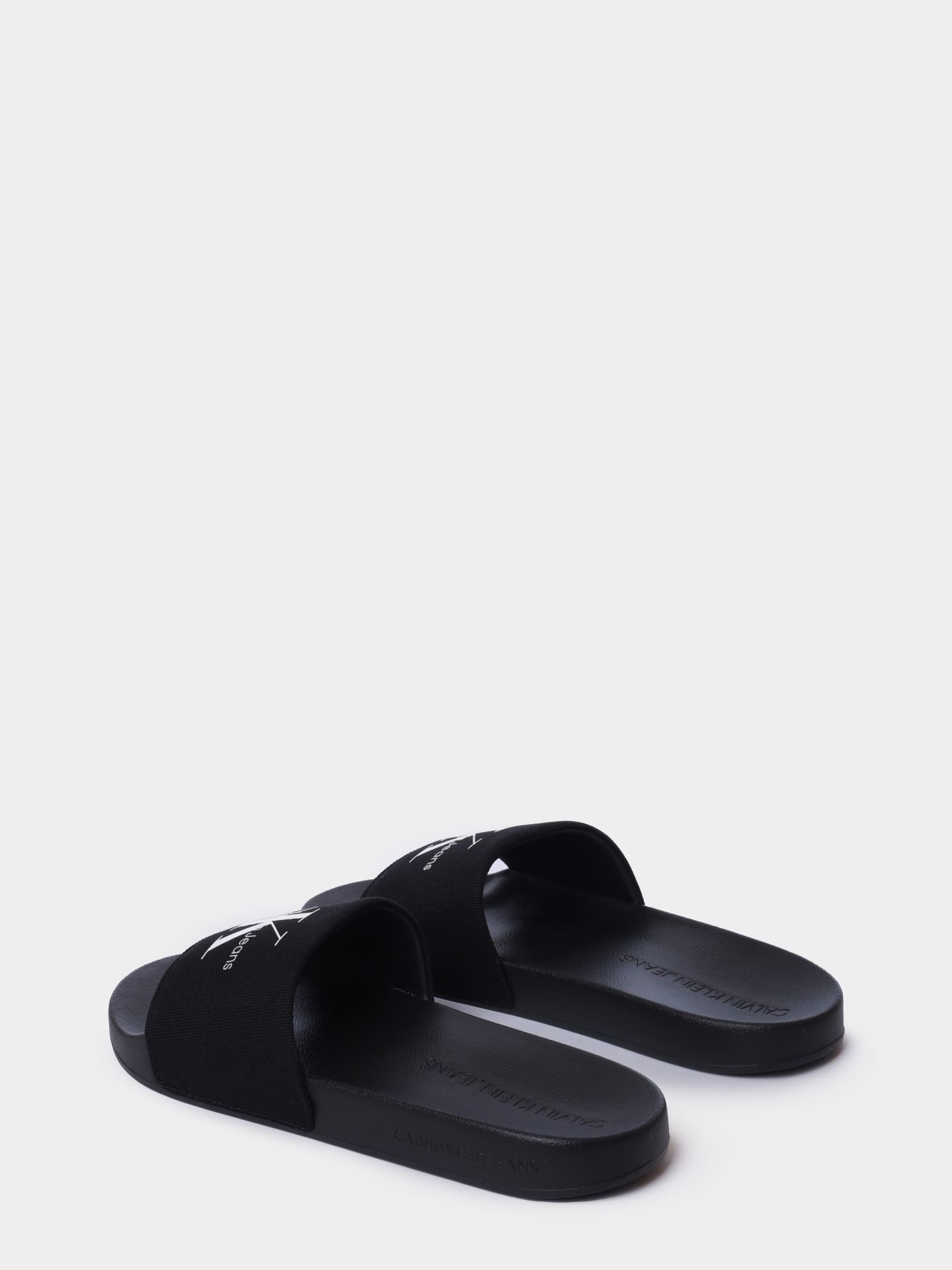 Шлепанцы Calvin Klein YM0YM01271 0GJ черные мужские — купить в интернет-магазине Verdistore