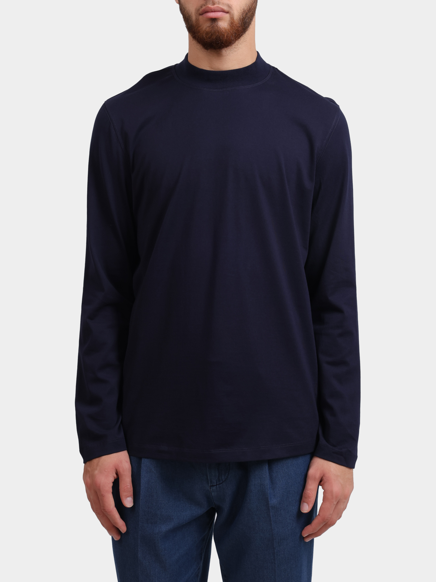 Лонгслив Brunello Cucinelli M0B131366 C6134 хлопковый мужской — купить в интернет-магазине Verdistore