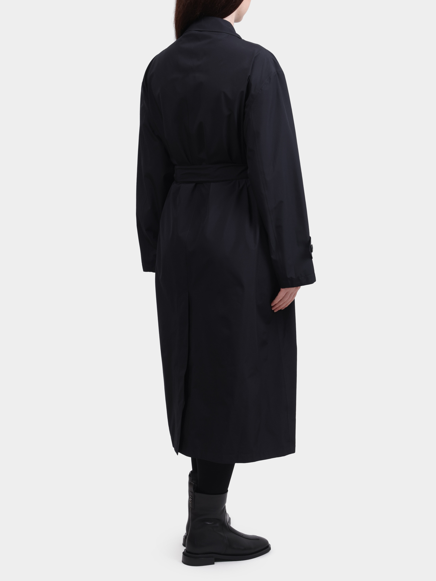 Тренч Herno IM000174D 11124 9300 черный женский — купить в интернет-магазине Verdistore