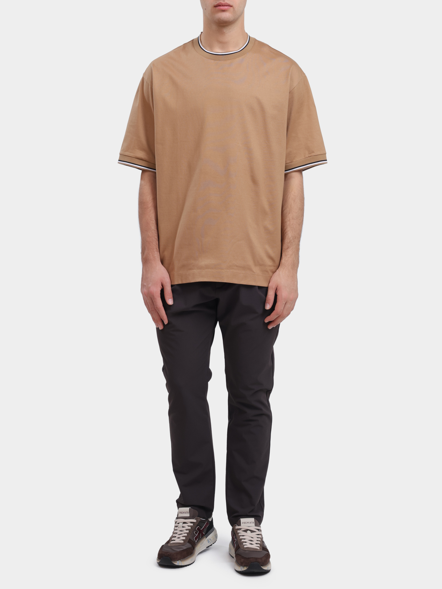 Брюки Herno PT00034UL 12813S 9490 серые мужские — купить в интернет-магазине Verdistore