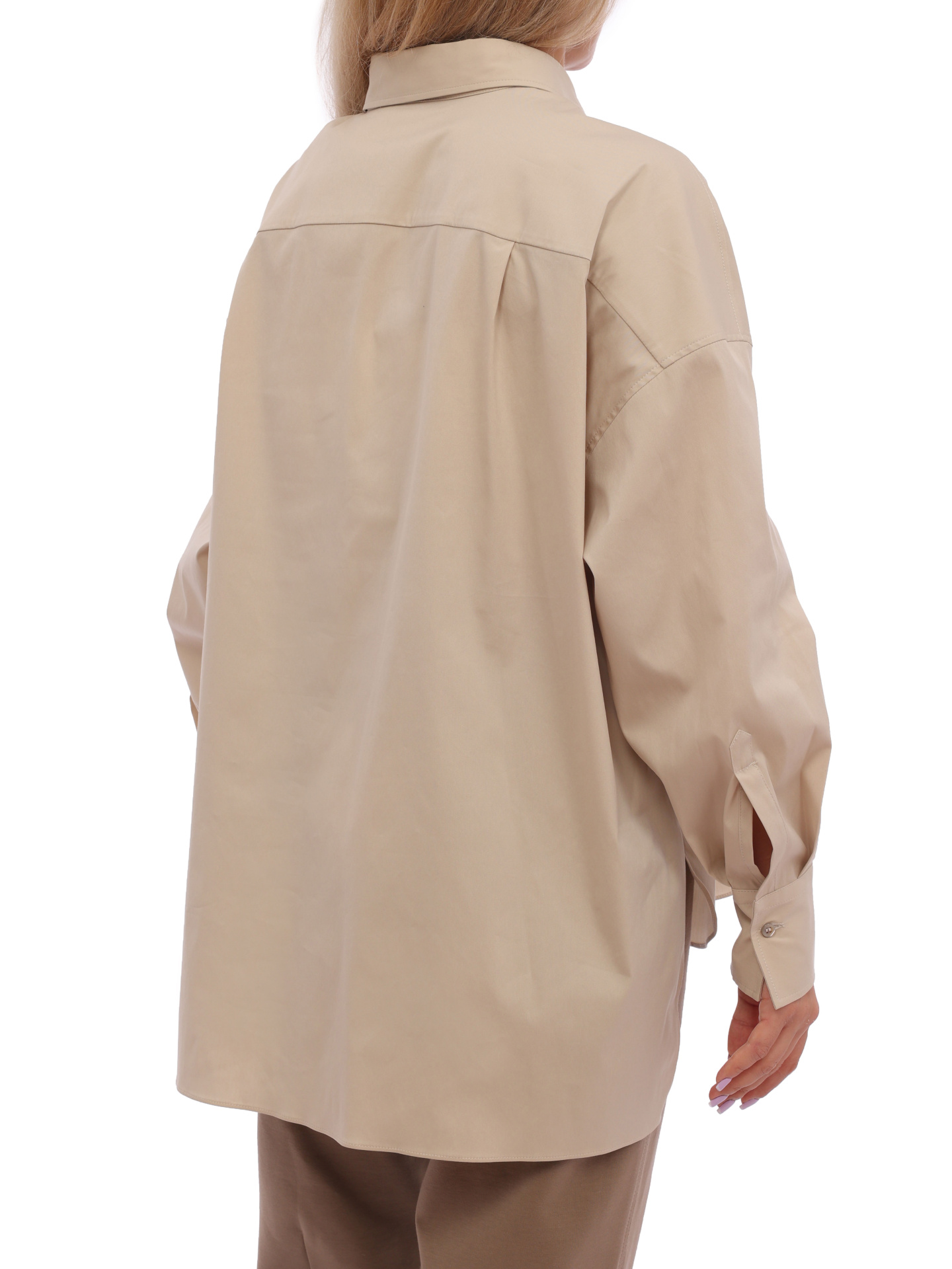 Рубашка Brunello Cucinelli M0091B1262 C7498 хлопковая женская — купить в интернет-магазине Verdistore