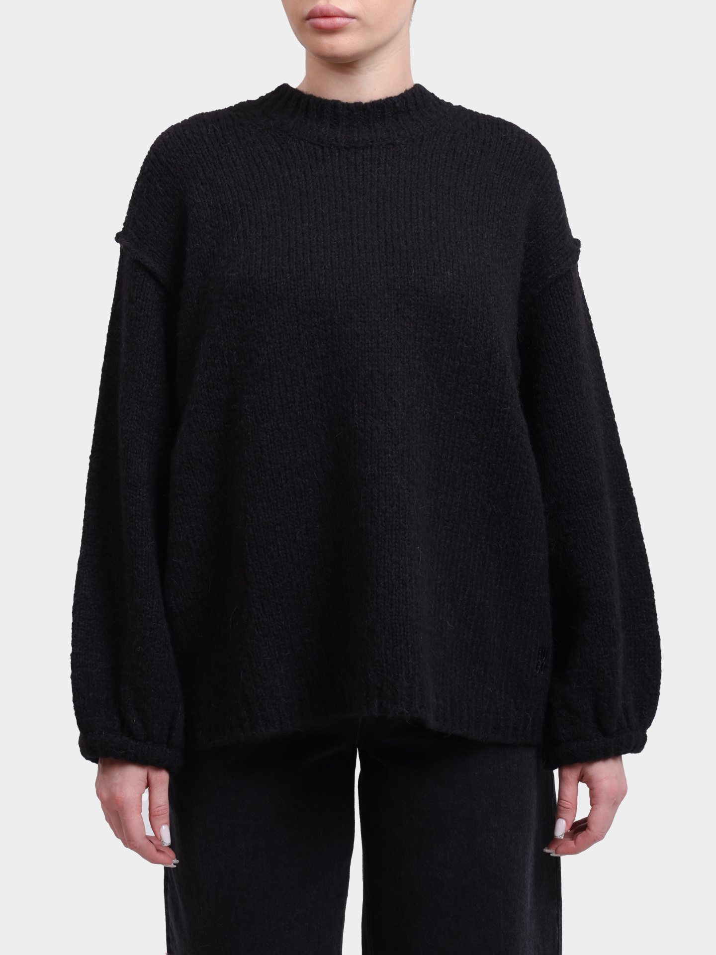 Свитер Sagarro 10274060 01 50548252 001 черный женский — купить в интернет-магазине Verdistore