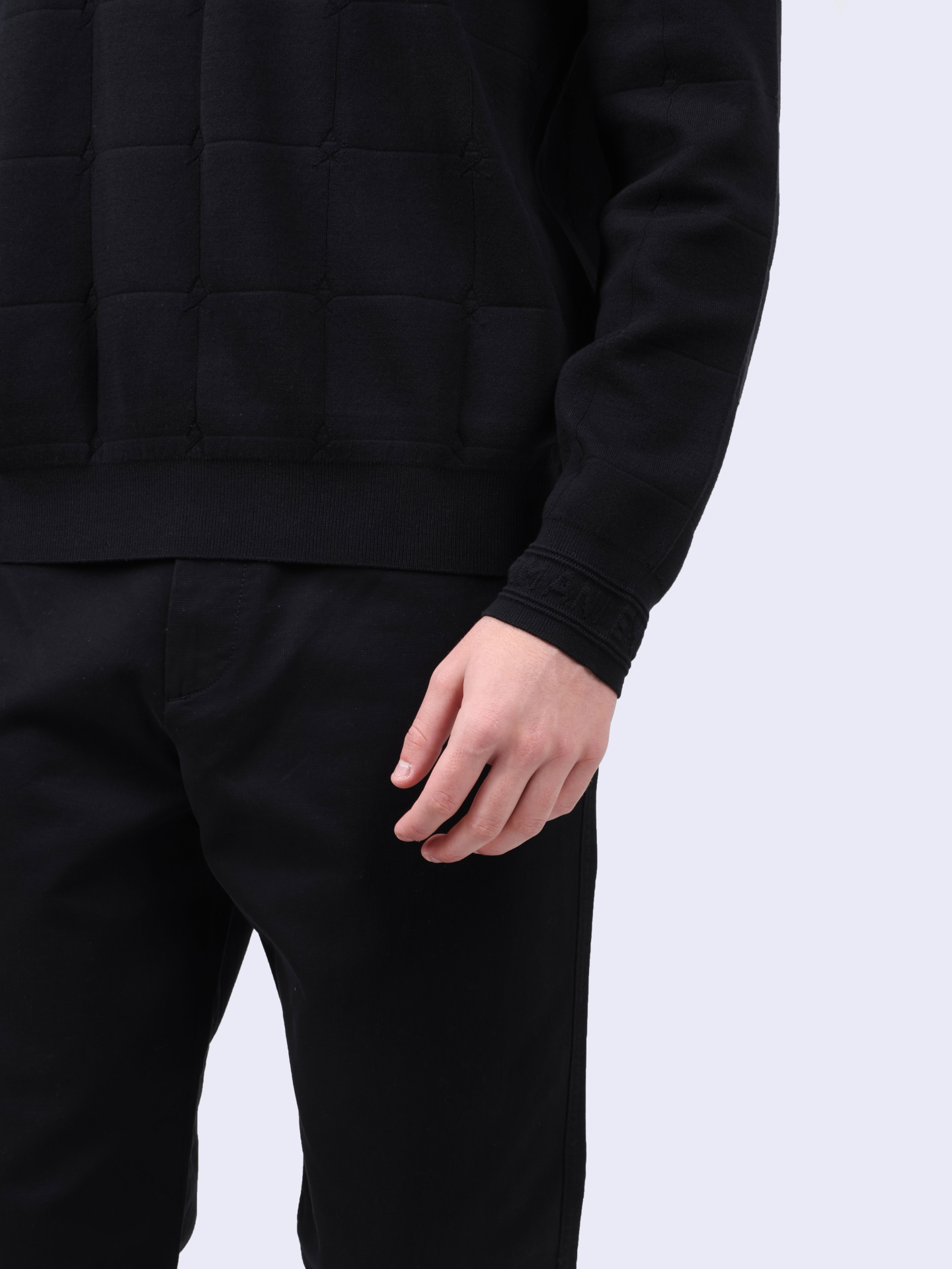 Свитшот Armani Exchange 6DZM6C ZM5AZ 1200 черный мужской — купить в интернет-магазине Verdistore