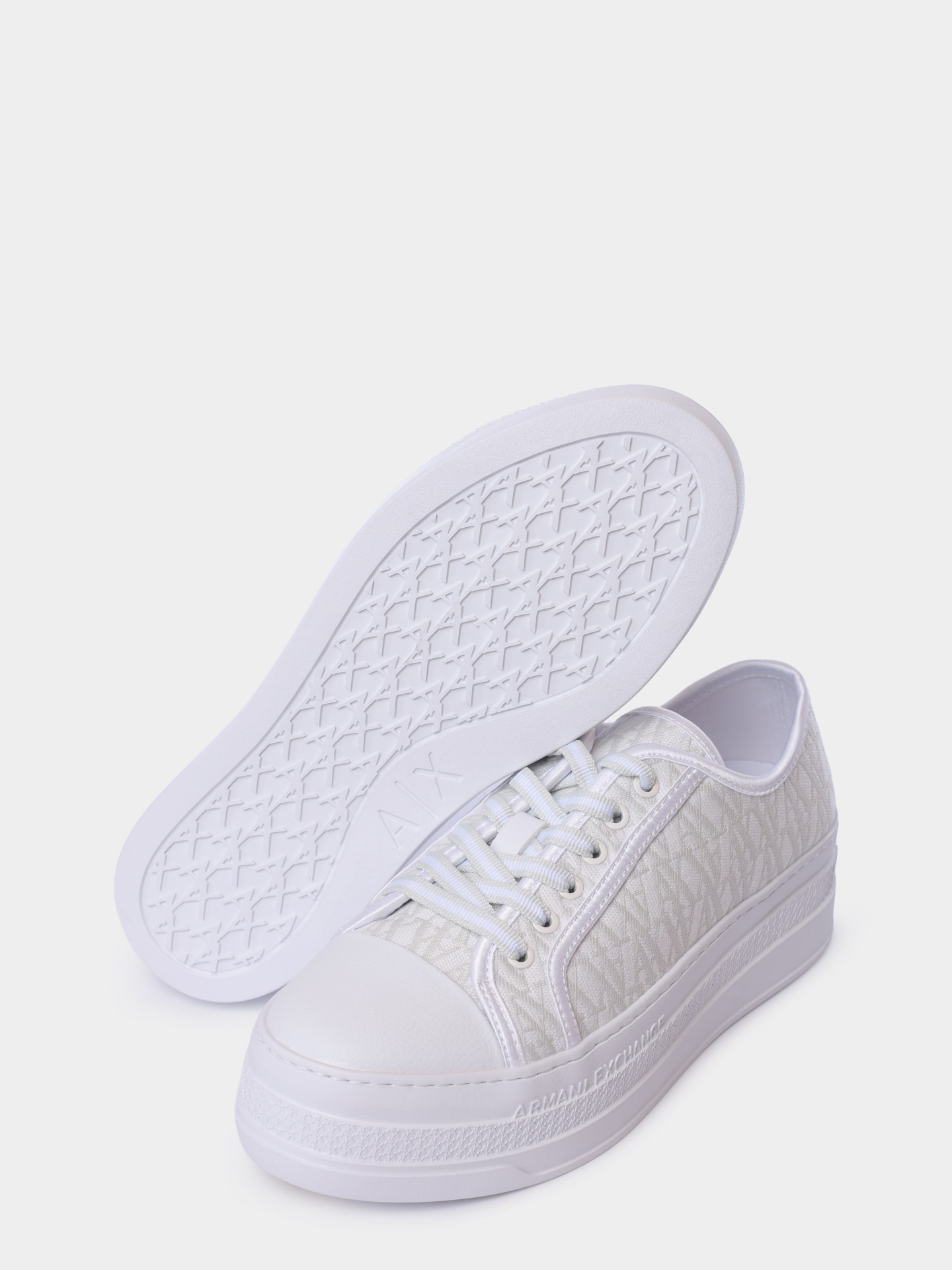 Кеды Armani Exchange XDX180 XV931 U606 текстильные женские — купить в интернет-магазине Verdistore