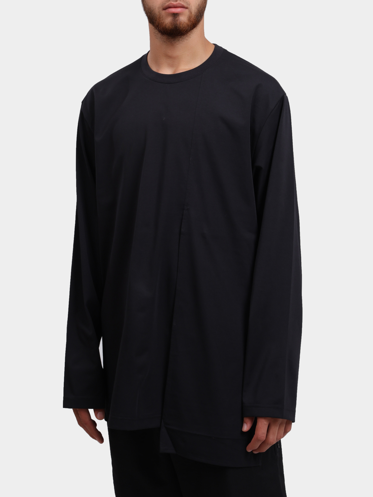 Лонгслив Y-3 JN4944 черный мужской — купить в интернет-магазине Verdistore