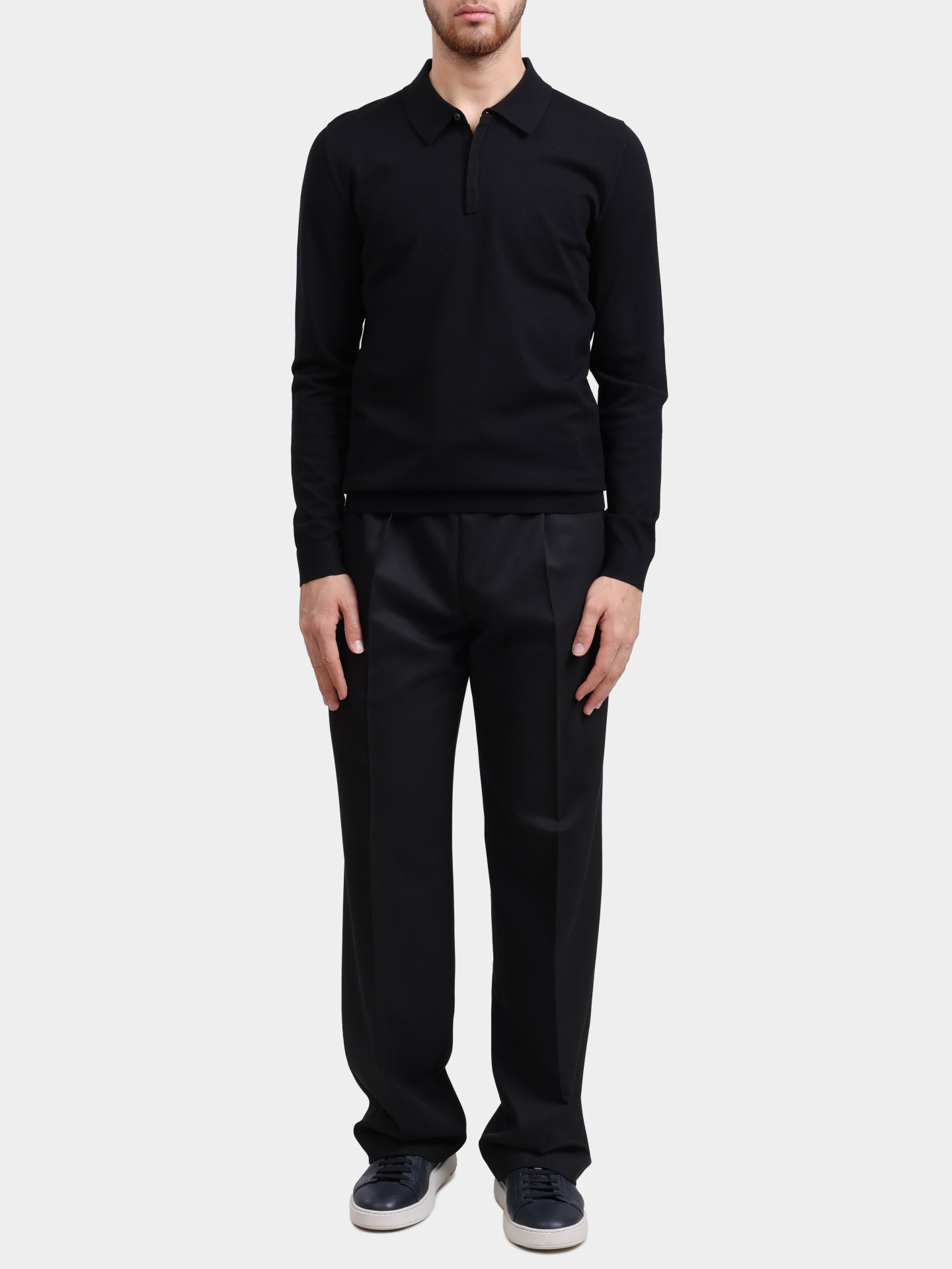 Брюки Hugo 50544598 001 черные мужские — купить в интернет-магазине Verdistore