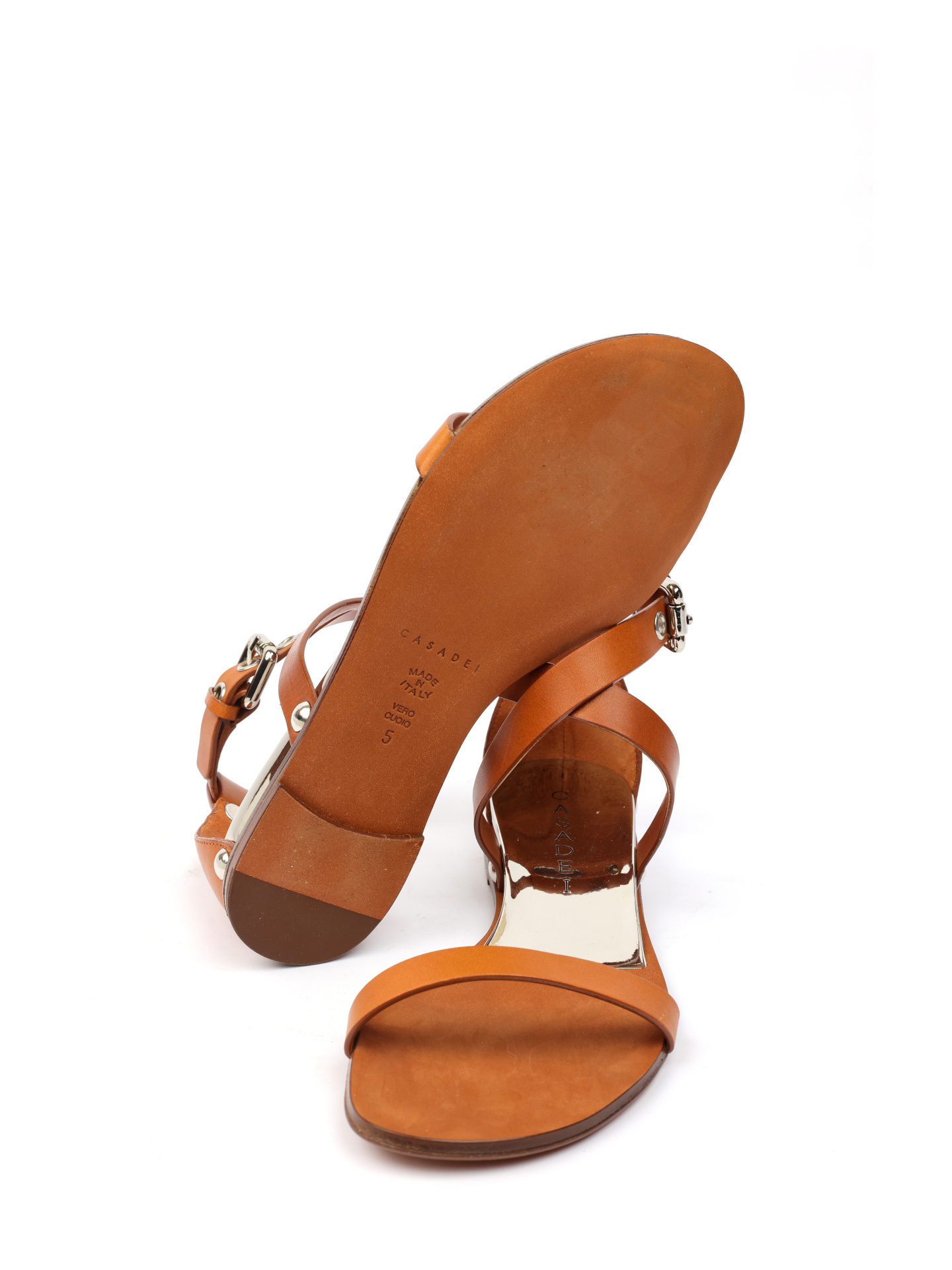 Сандалии Casadei 8885V212 NG400 кожаные женские — купить в интернет-магазине Verdistore