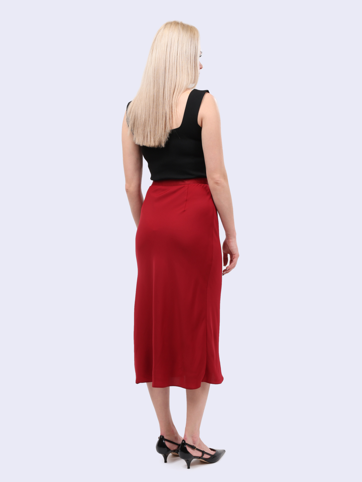 Юбка Calvin Klein K20K207308 XAI красная женская — купить в интернет-магазине Verdistore