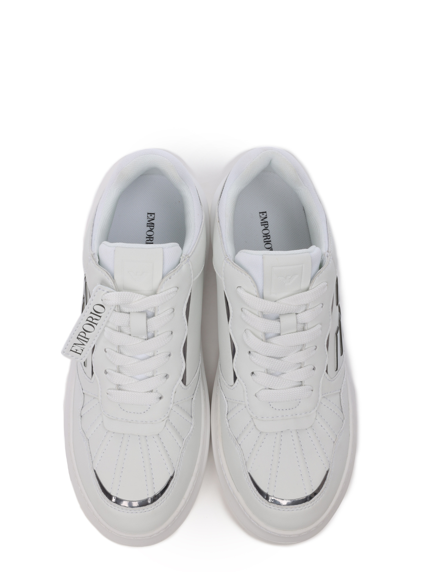 Кроссовки Emporio Armani X3X165 XR107 C662 кожаные женские — купить в интернет-магазине Verdistore