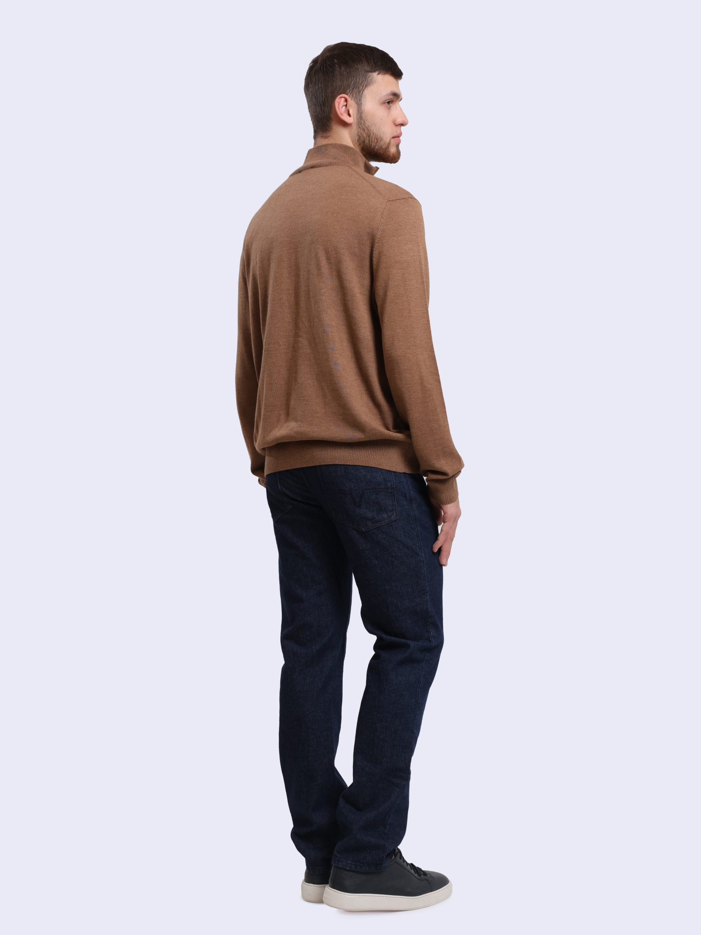 Свитер с молнией на воротнике — купить в интернет-магазине Verdistore