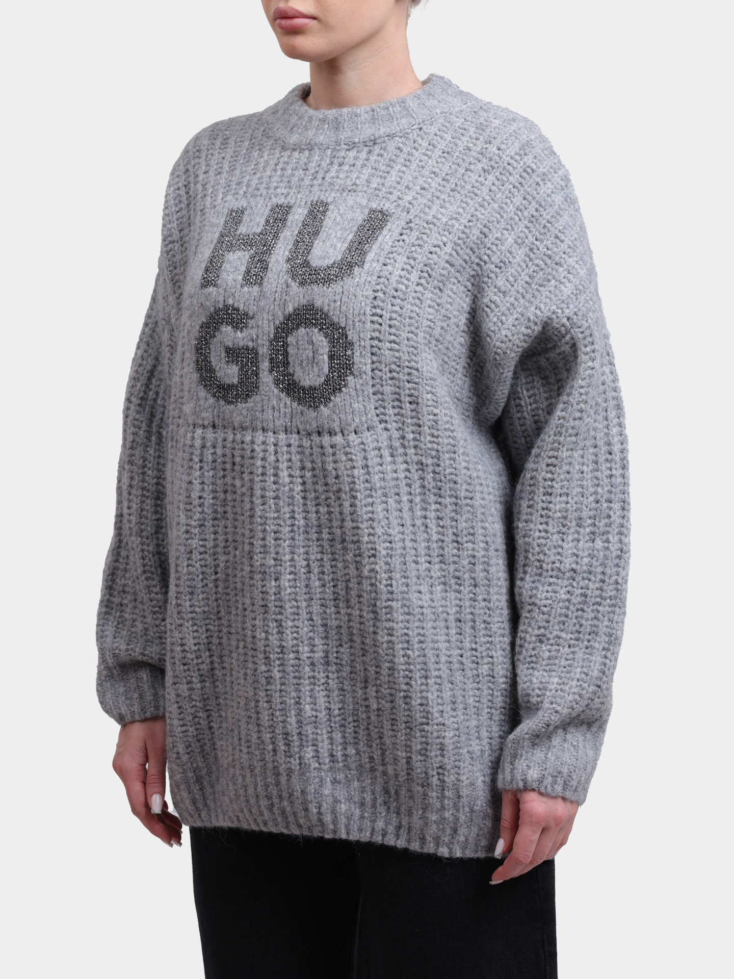 Свитер Sloguis 10274080 01 50548245 096 серый женский — купить в интернет-магазине Verdistore