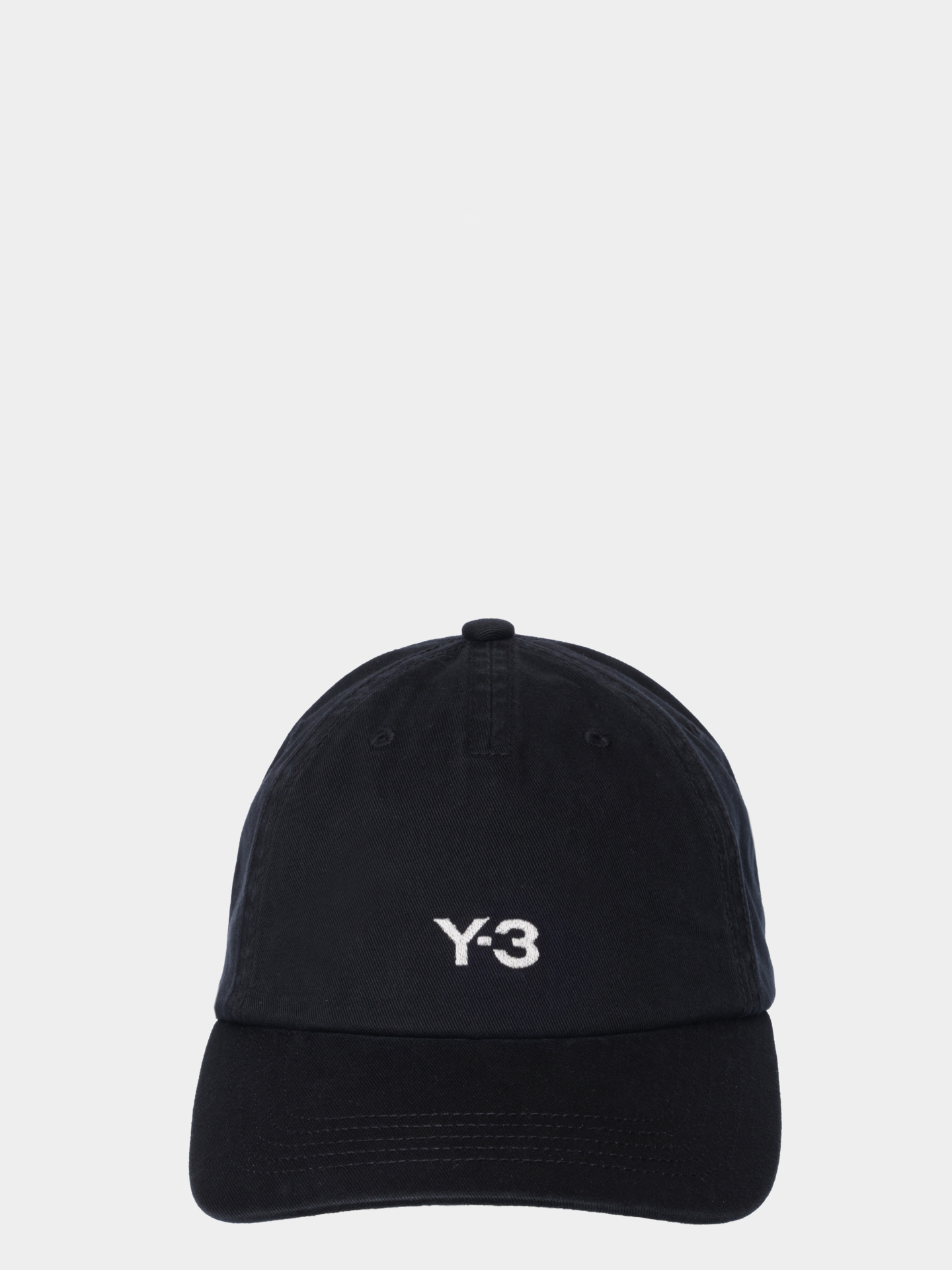 Бейсболка Y3 IN2391 BLACK черная мужская с маленьким вышитым логотипом — купить в интернет-магазине Verdistore