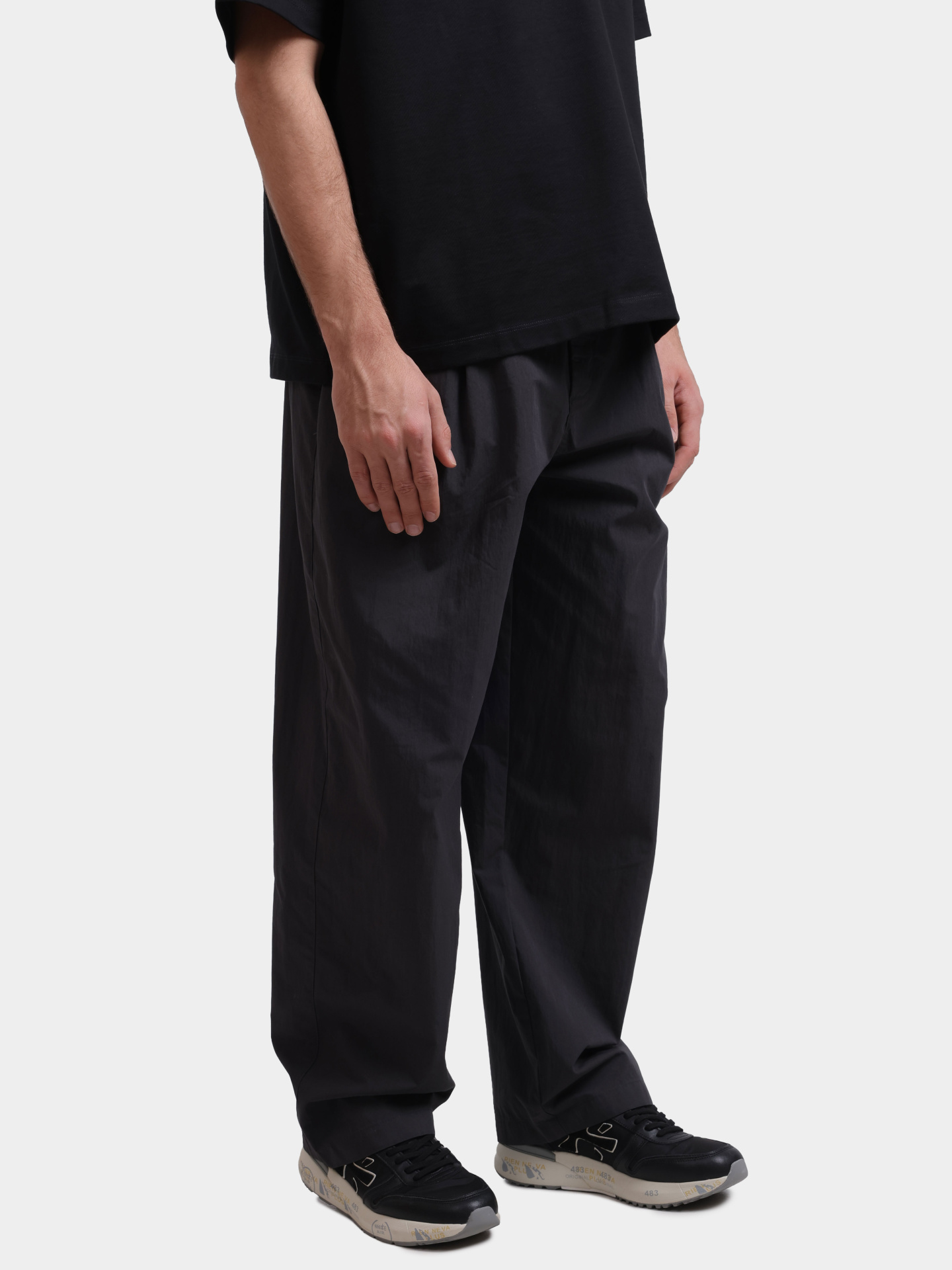 Брюки Calvin Klein LV04LC605G 8MN темно-серые мужские — купить в интернет-магазине Verdistore