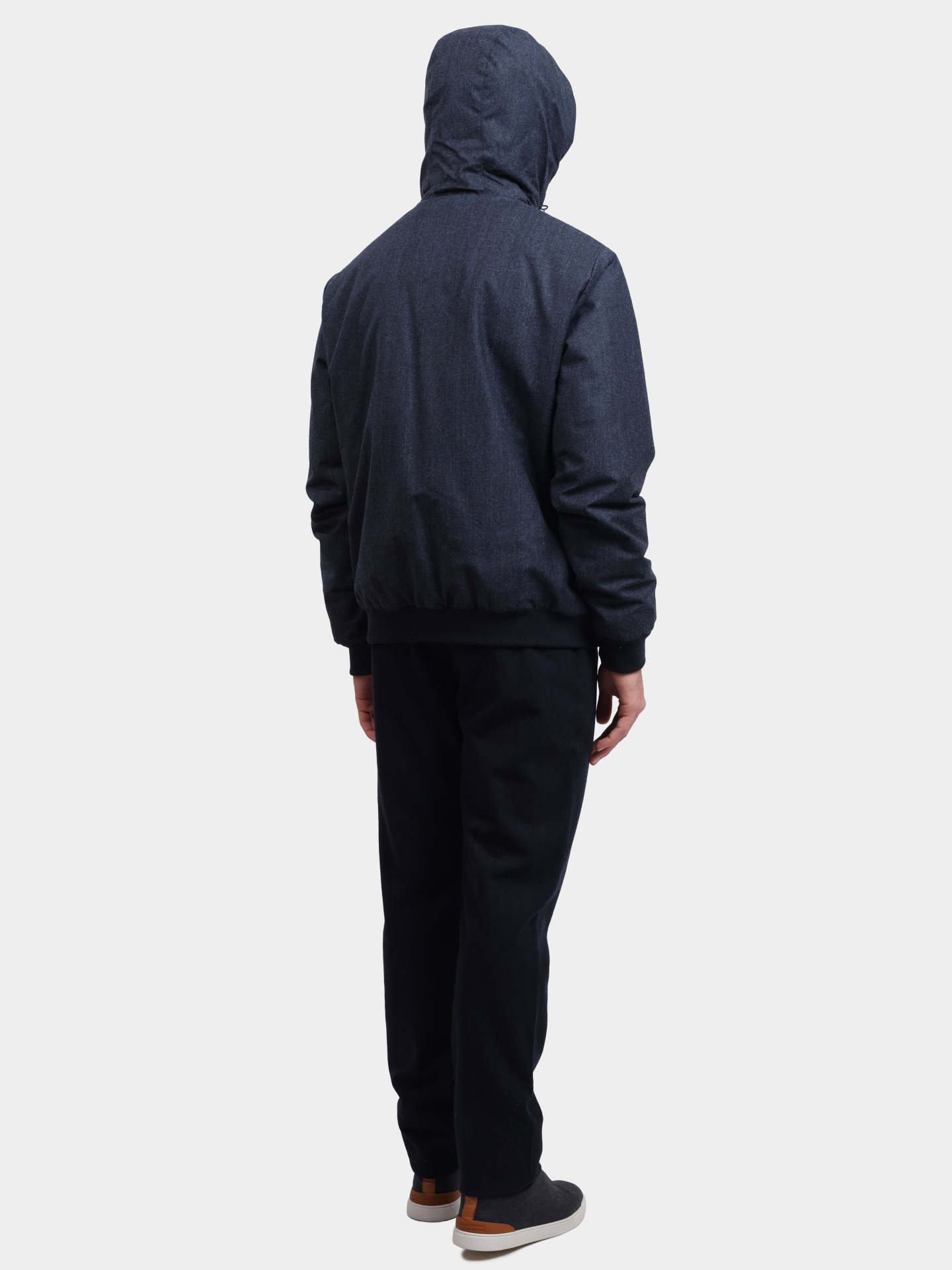 Бомбер MooRER ONIRO-FFL U0498 синий мужской — купить в интернет-магазине Verdistore