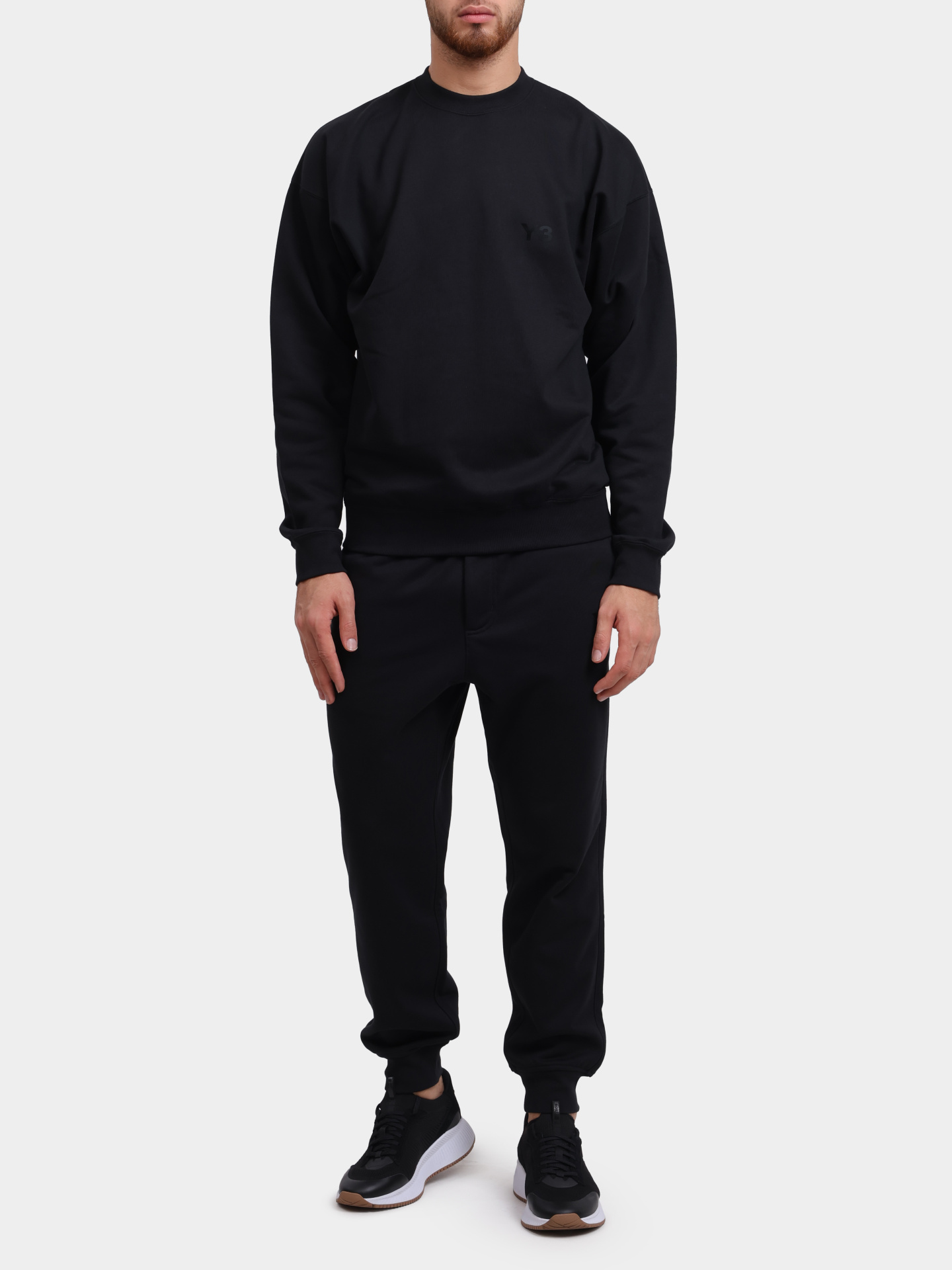 Свитшот Y-3 IW0075 черный мужской — купить в интернет-магазине Verdistore