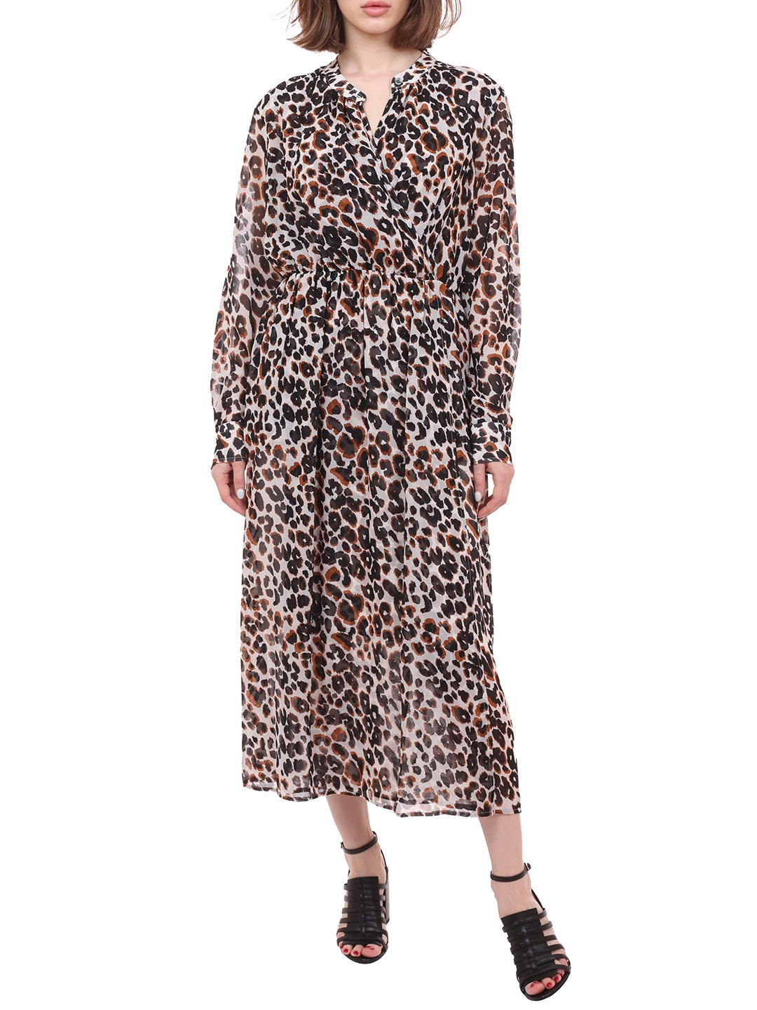 Платье Calvin Klein K20K2026600XR леопардовое женское — купить в интернет-магазине Verdistore