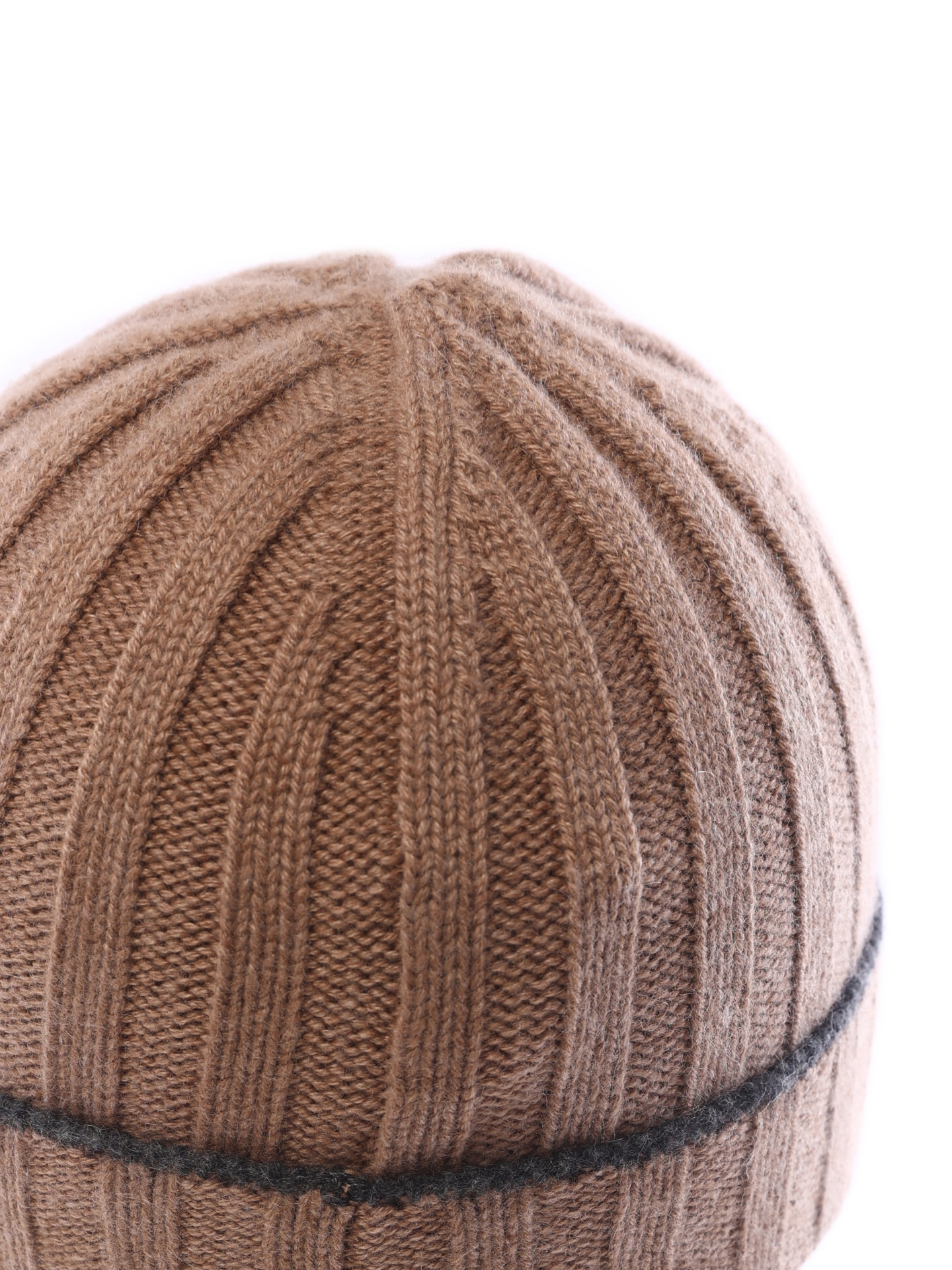 Шапка Brunello Cucinelli M2240900 CP166 коричневая мужская кашемировая  — купить в интернет-магазине Verdistore