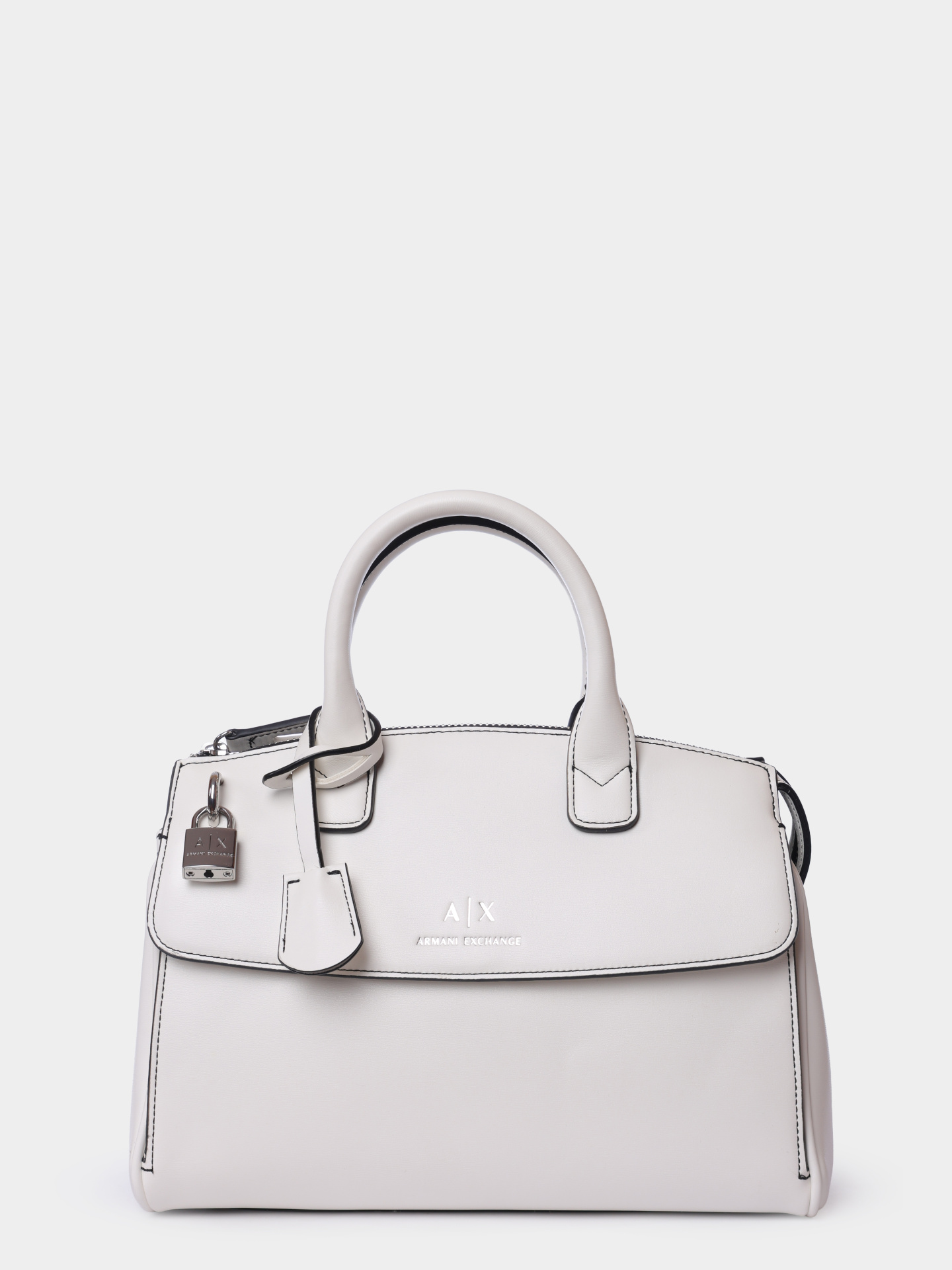 Сумка Armani Exchange XW000307 AF12040 F0003 белая женская — купить в интернет-магазине Verdistore