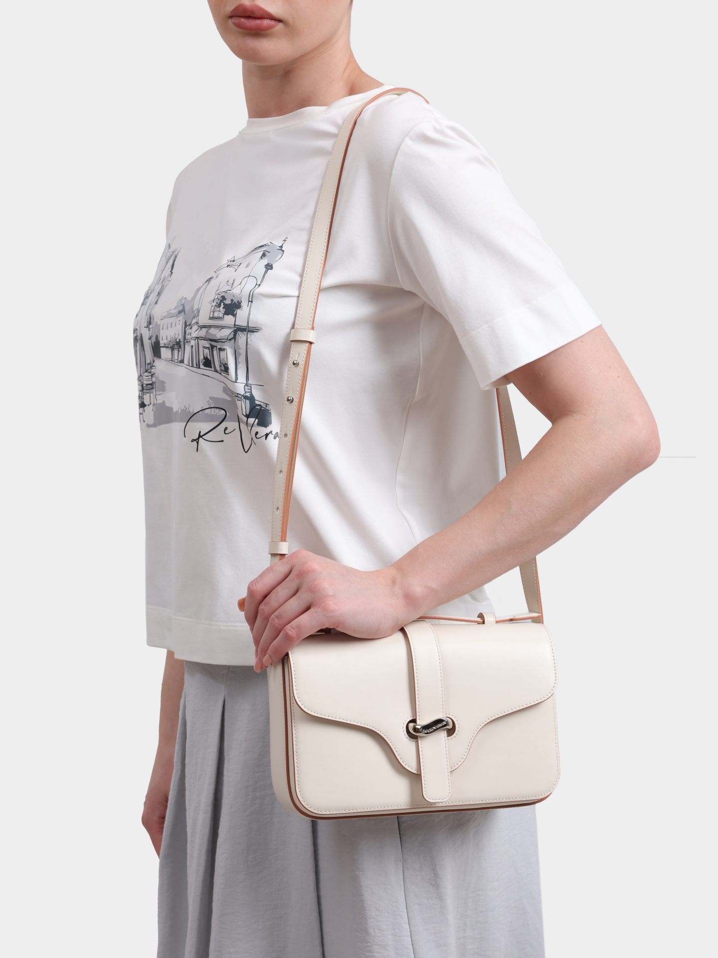 Сумка Emporio Armani EW004419 AF25356 U1070 кожаная женская — купить в интернет-магазине Verdistore